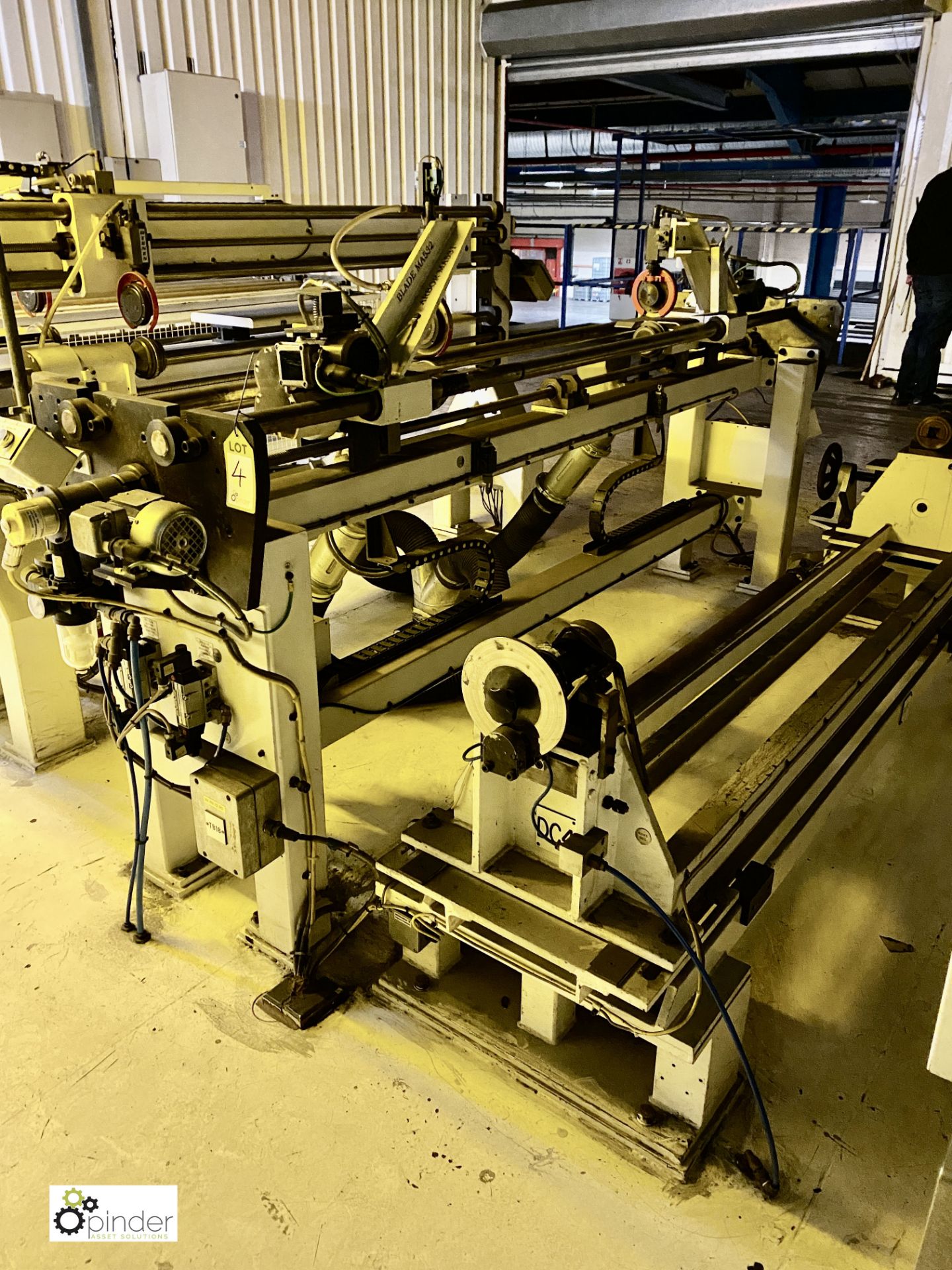 Lambert Engineering 1600mm Slitting Line, comprisi - Image 5 of 14