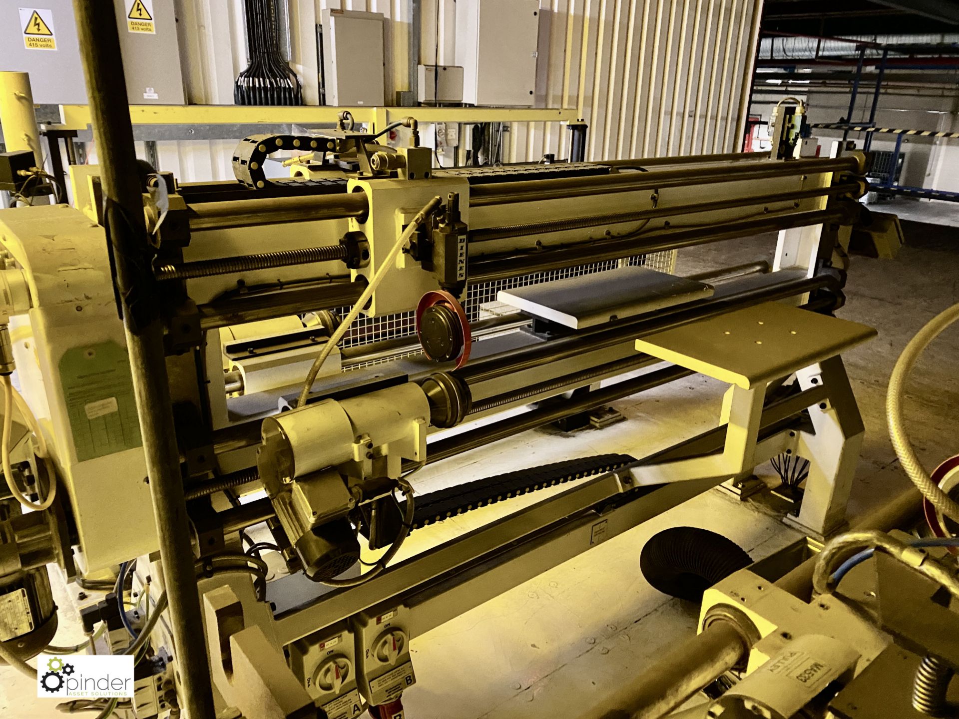 Lambert Engineering 1600mm Slitting Line, comprisi - Image 9 of 14