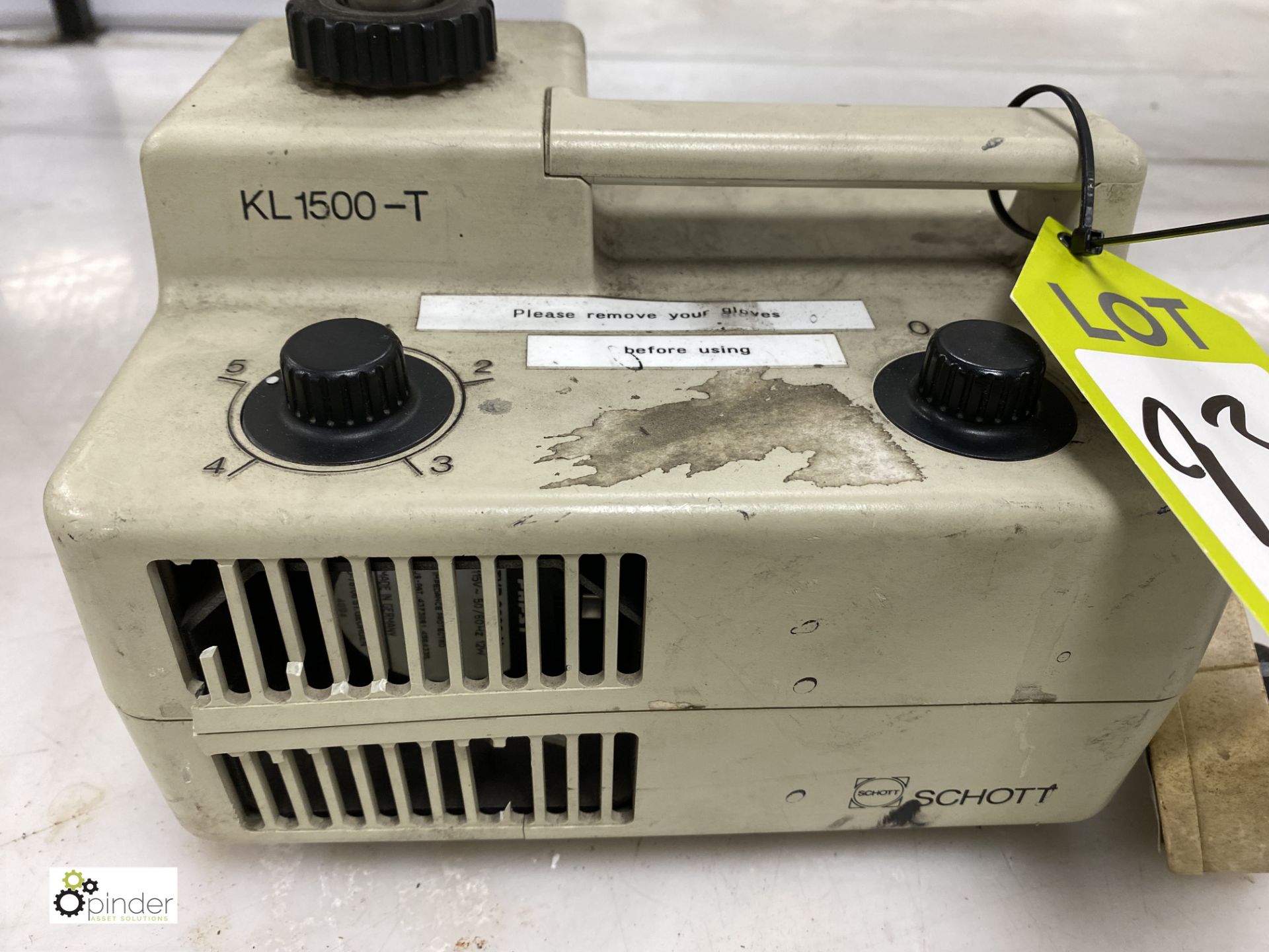 Schott KL1500-T Cold Light Source (located in labo - Image 3 of 3