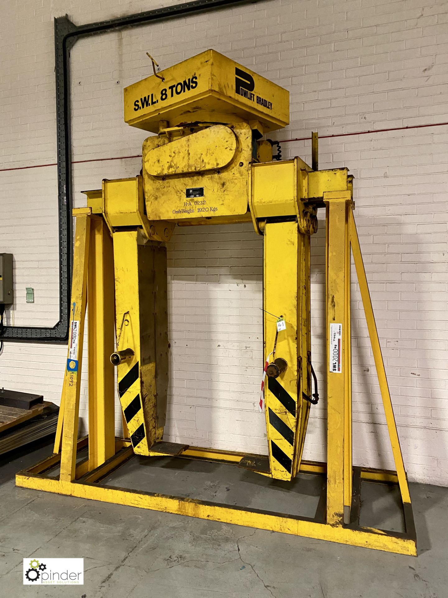 Powlift Handling Systems Coil Grab Lift for gantry - Image 3 of 5