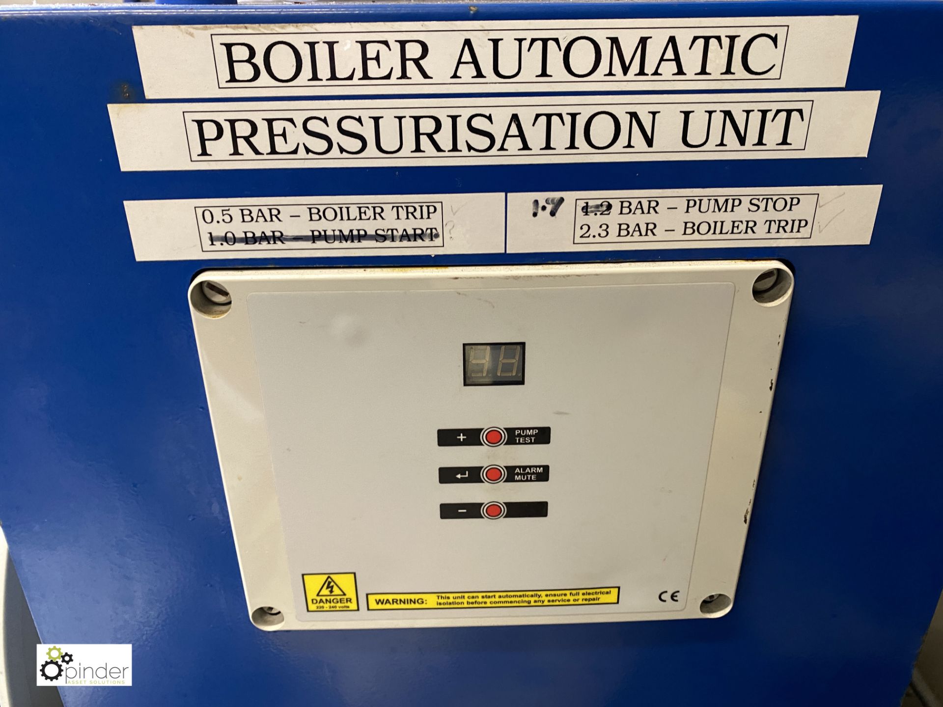 EPS Boiler Pressurisation Unit (please note there - Image 2 of 2