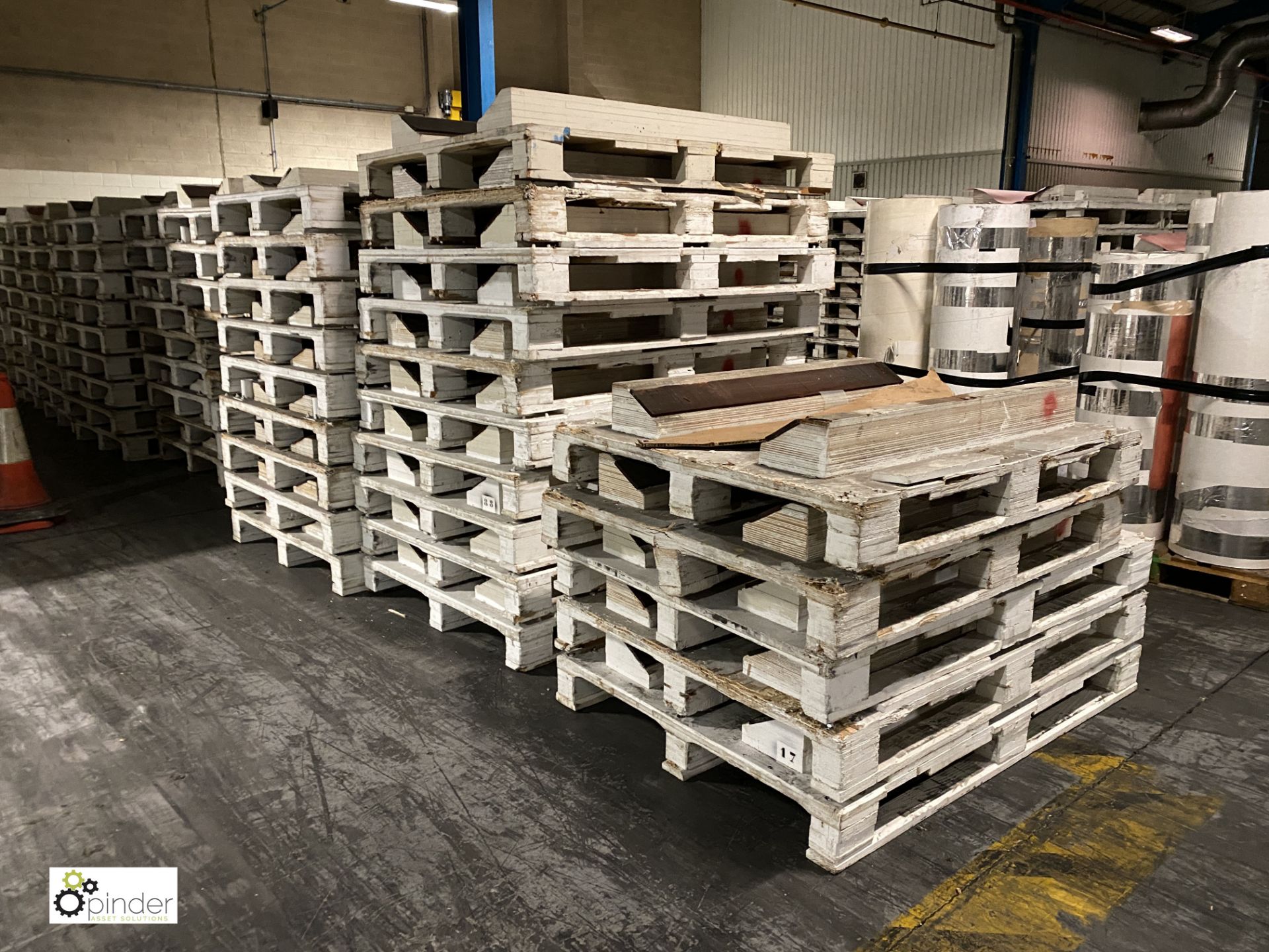 36 wooden Coil Pallets, 1600mm (please note there