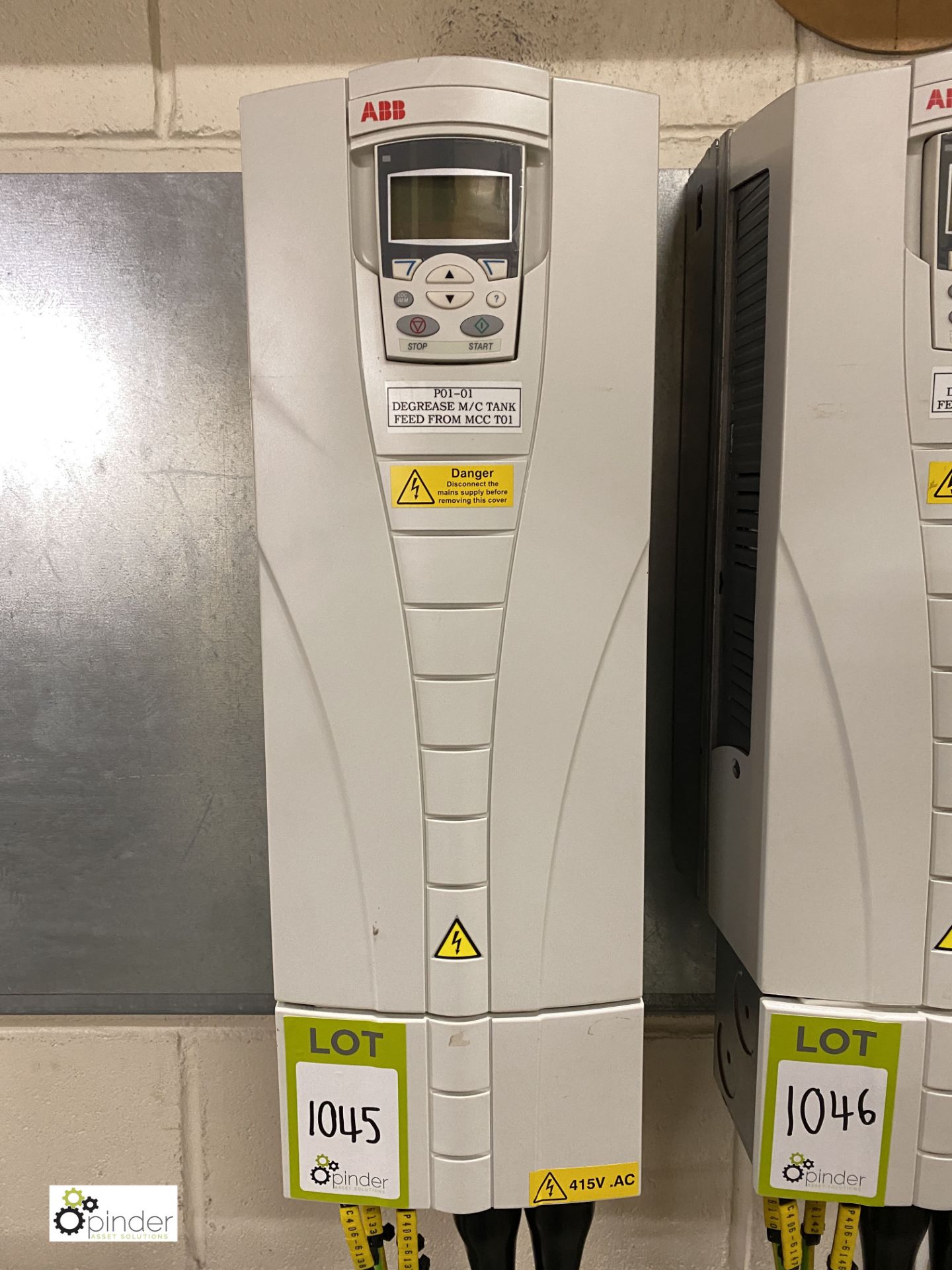 ABB ACS550-01-038A-4 Variable Speed Drive, 18.5/15Kw, IP21, 38A (please note there is a lift out fee