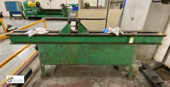Heavy steel Setting Bench, 2660mm long (located in