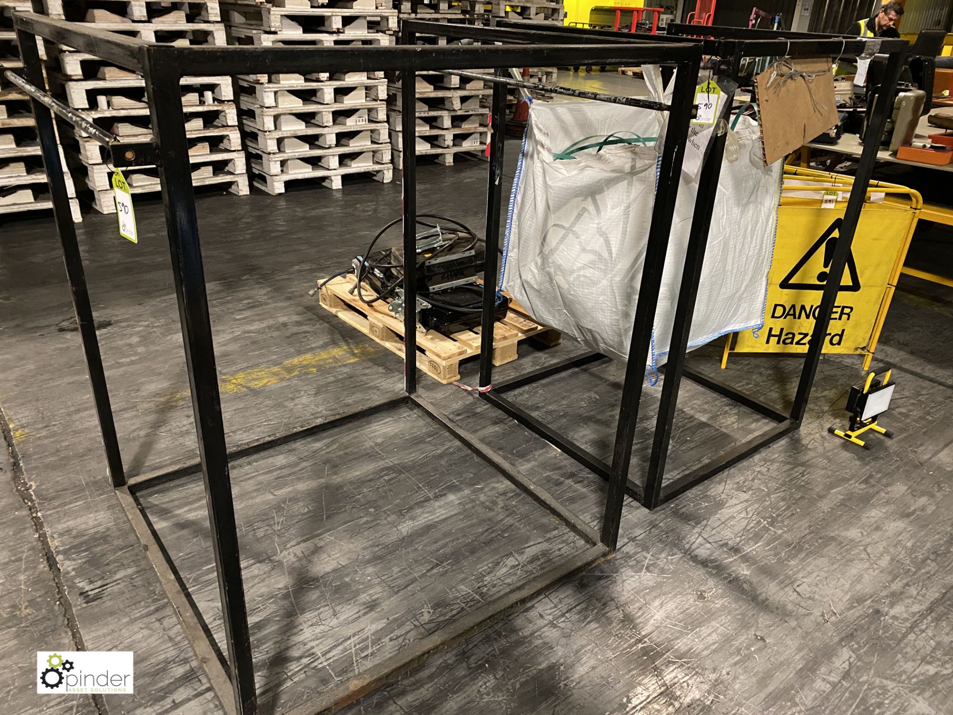 2 steel fabricated Bulk Bag Stands (please note th