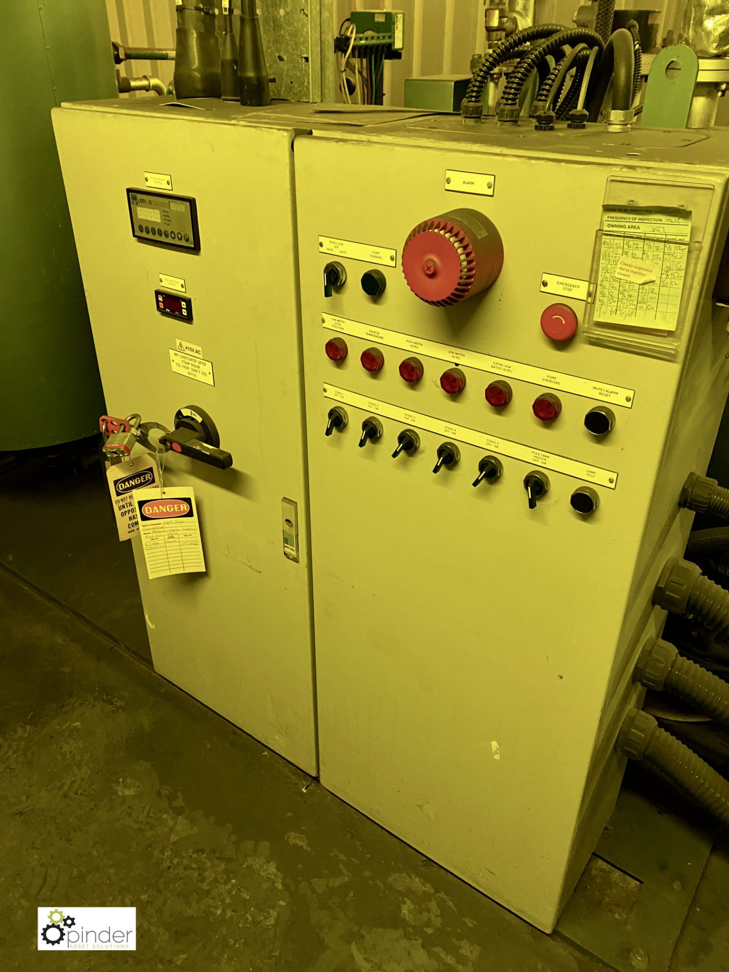 TCS ISB225KW oil fired Steam Generating Boiler, se - Image 11 of 14