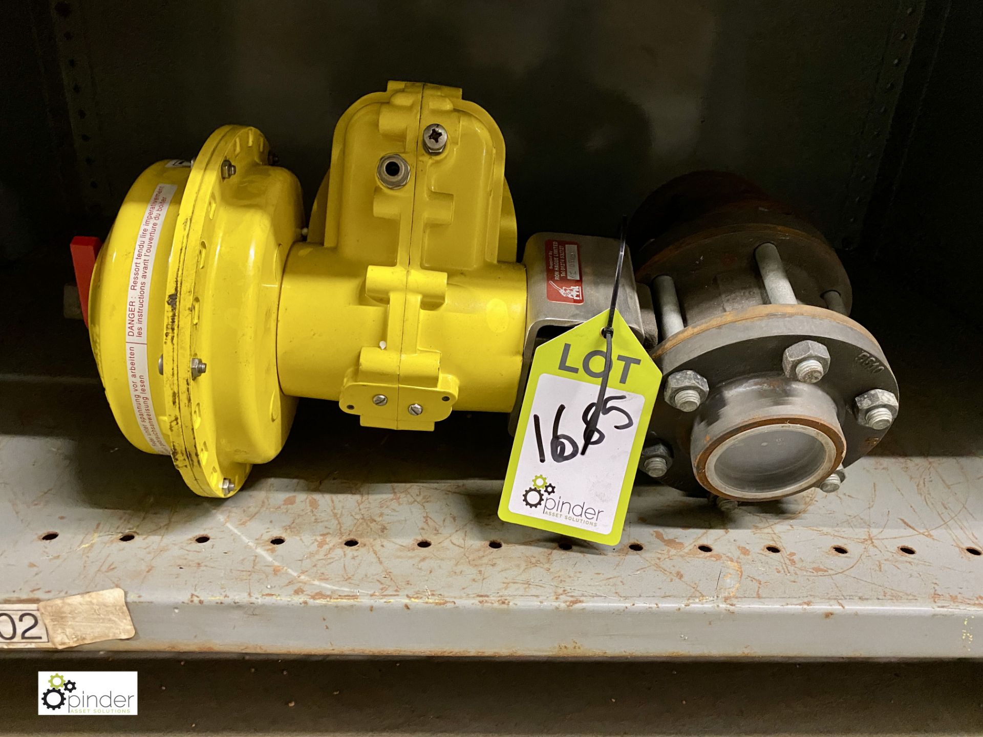 Valtaco 2644 DN65/50 Ball Valve, with Kinetrol 090 - Image 2 of 2