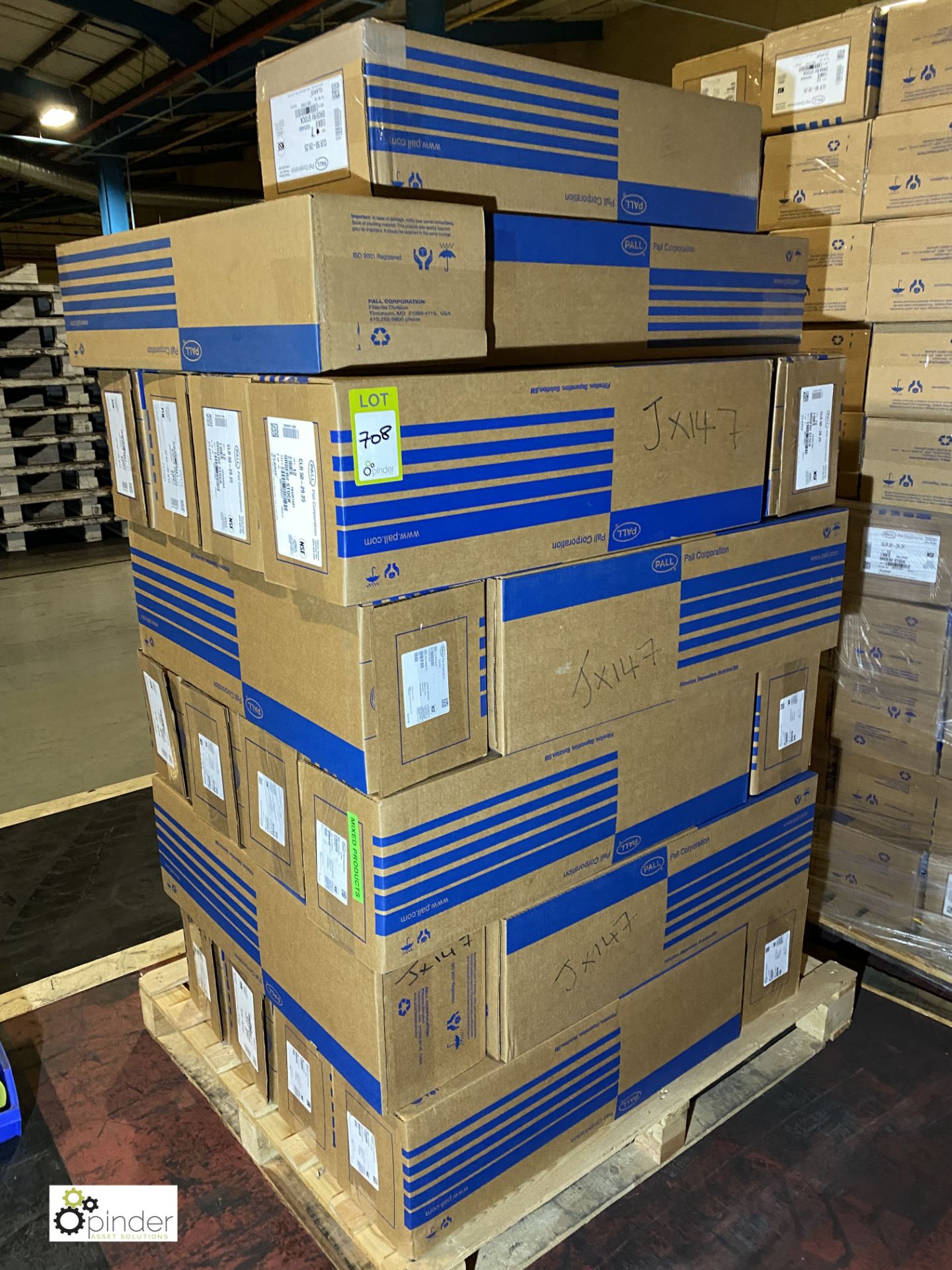 Approx 30 boxes Pall Corporation CLR50 Filters, 29.25in, to pallet (please note there is a lift - Image 2 of 3
