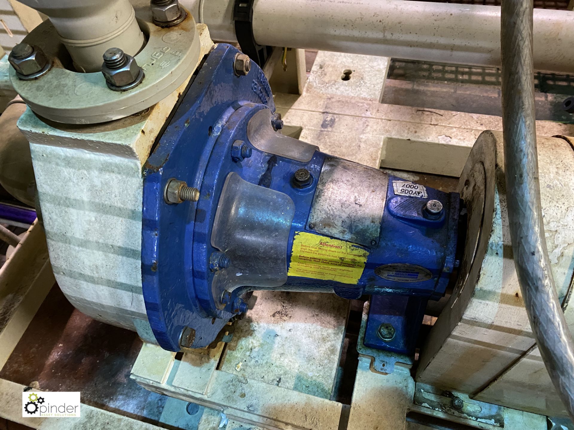 Pump Set – Wernert pump Type NEPO 80-50-200, S/N 0 - Image 2 of 3
