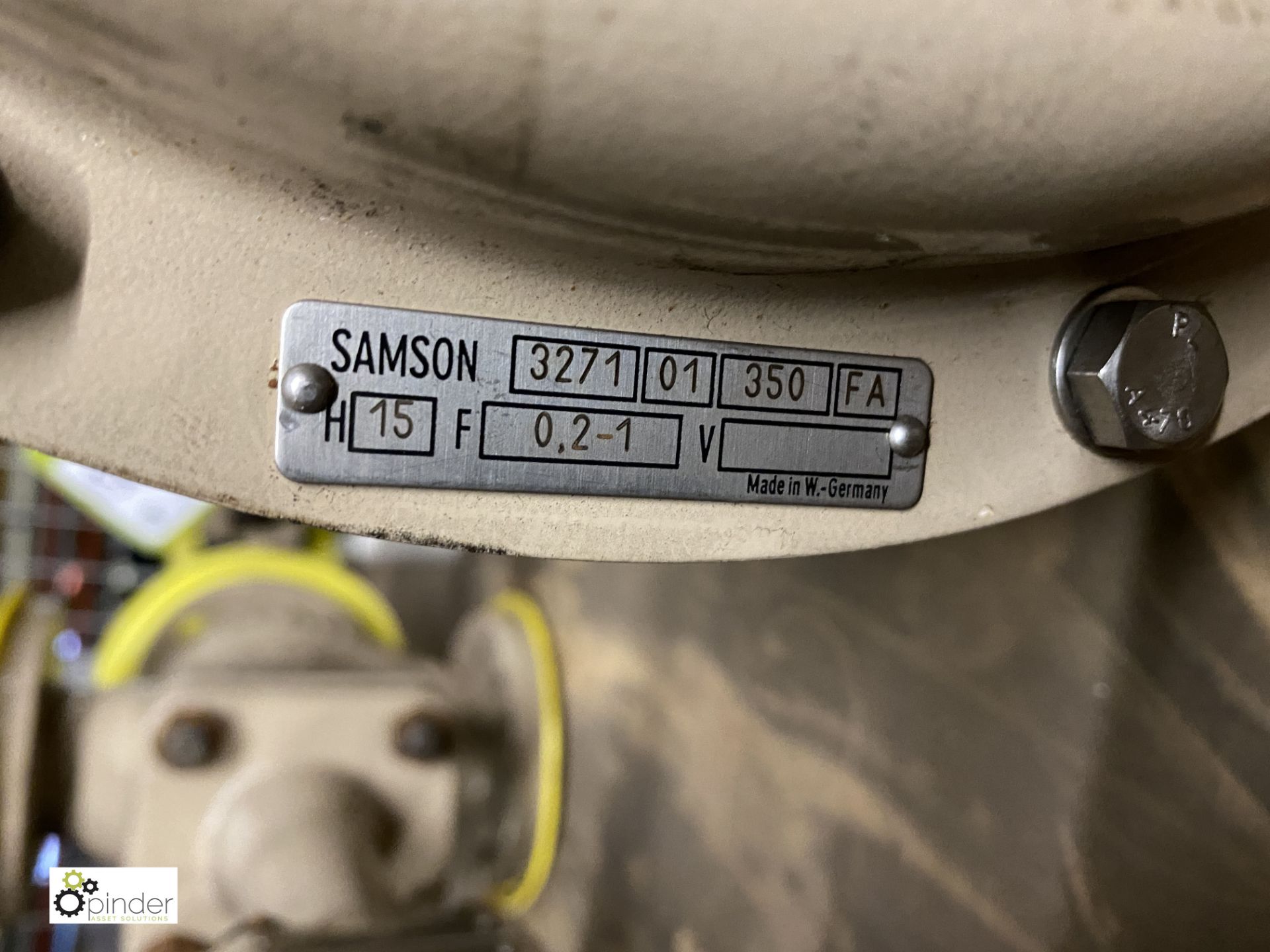 Samson pneumatic Control Valve (VY029) (please not - Image 3 of 3