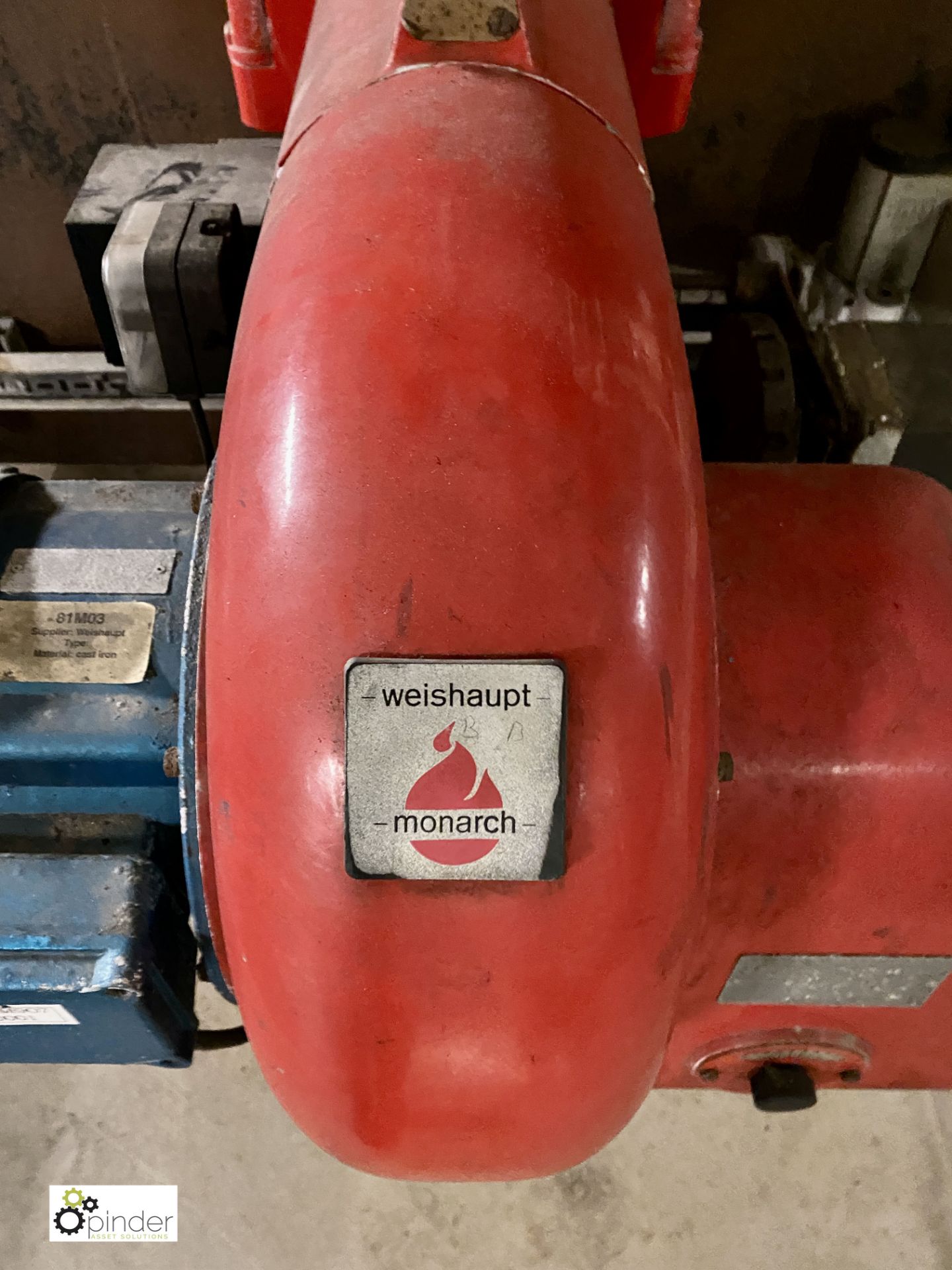 Chapee Arizona 1100 oil fired Boiler, serial numbe - Image 11 of 12