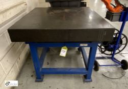 Granite Surface Table, 920mm x 920mm, and stand (l