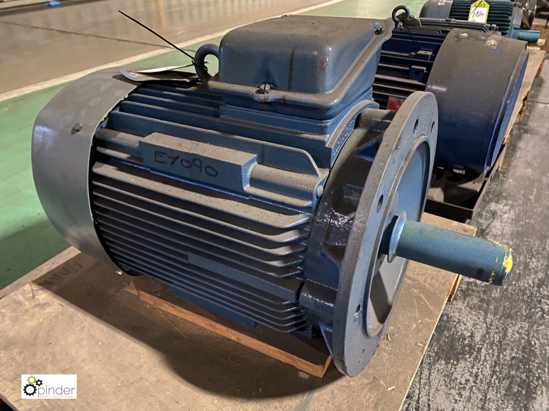 Berl DM160L4B5 flange mounted Electric Motor, 15kw - Image 2 of 3