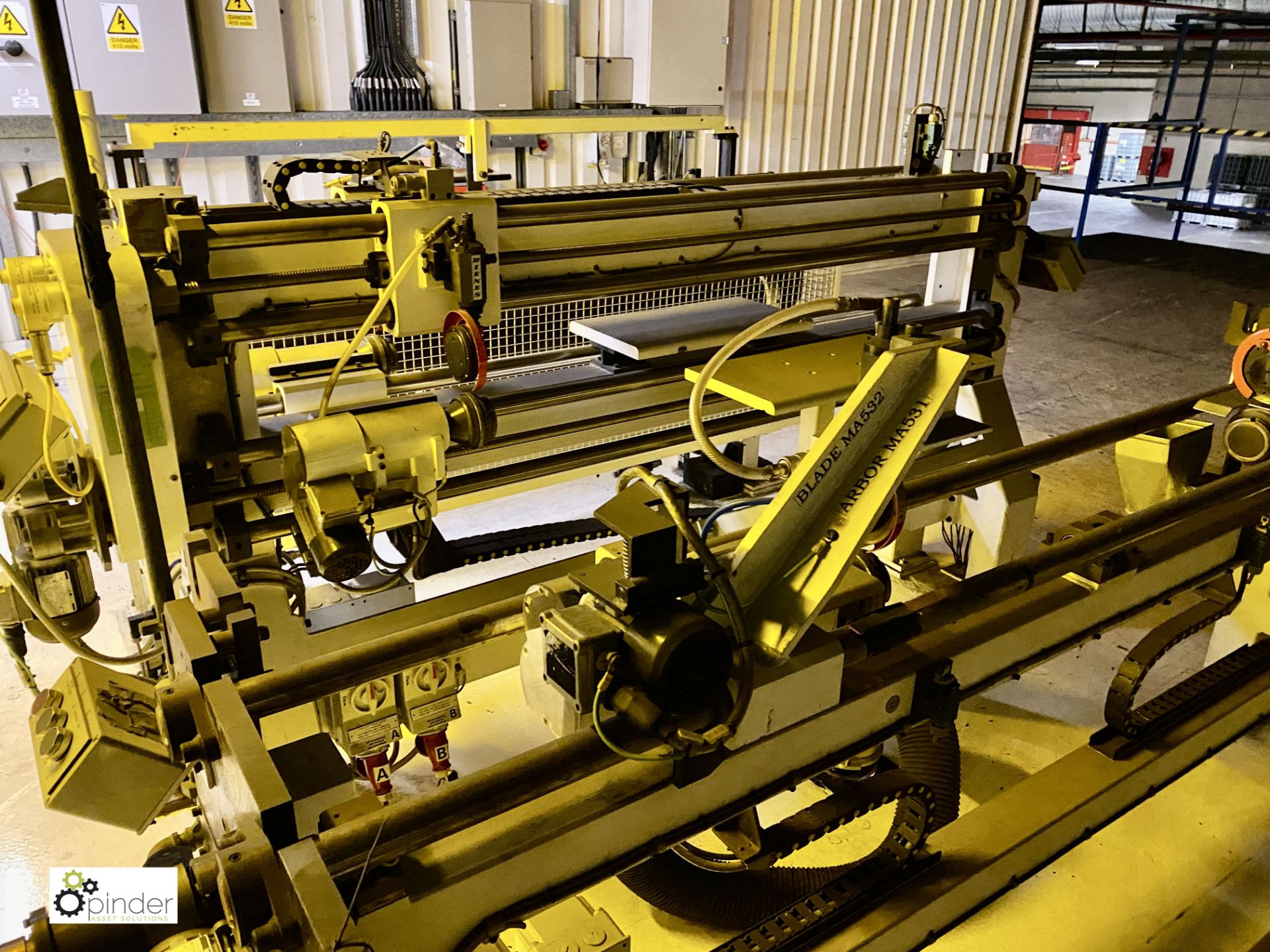 Lambert Engineering 1600mm Slitting Line, comprisi - Image 8 of 14