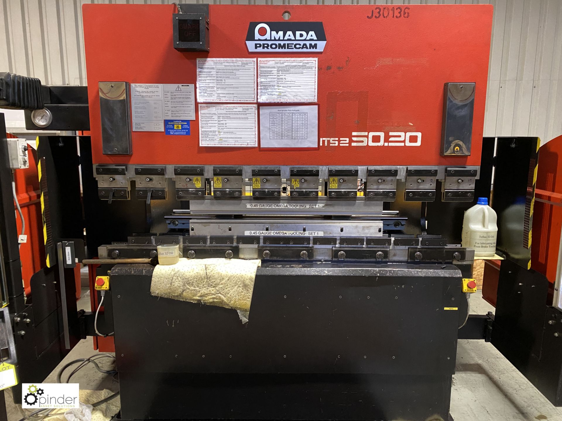 Amada Promecam ITS2 Pressbrake, serial number ITS2