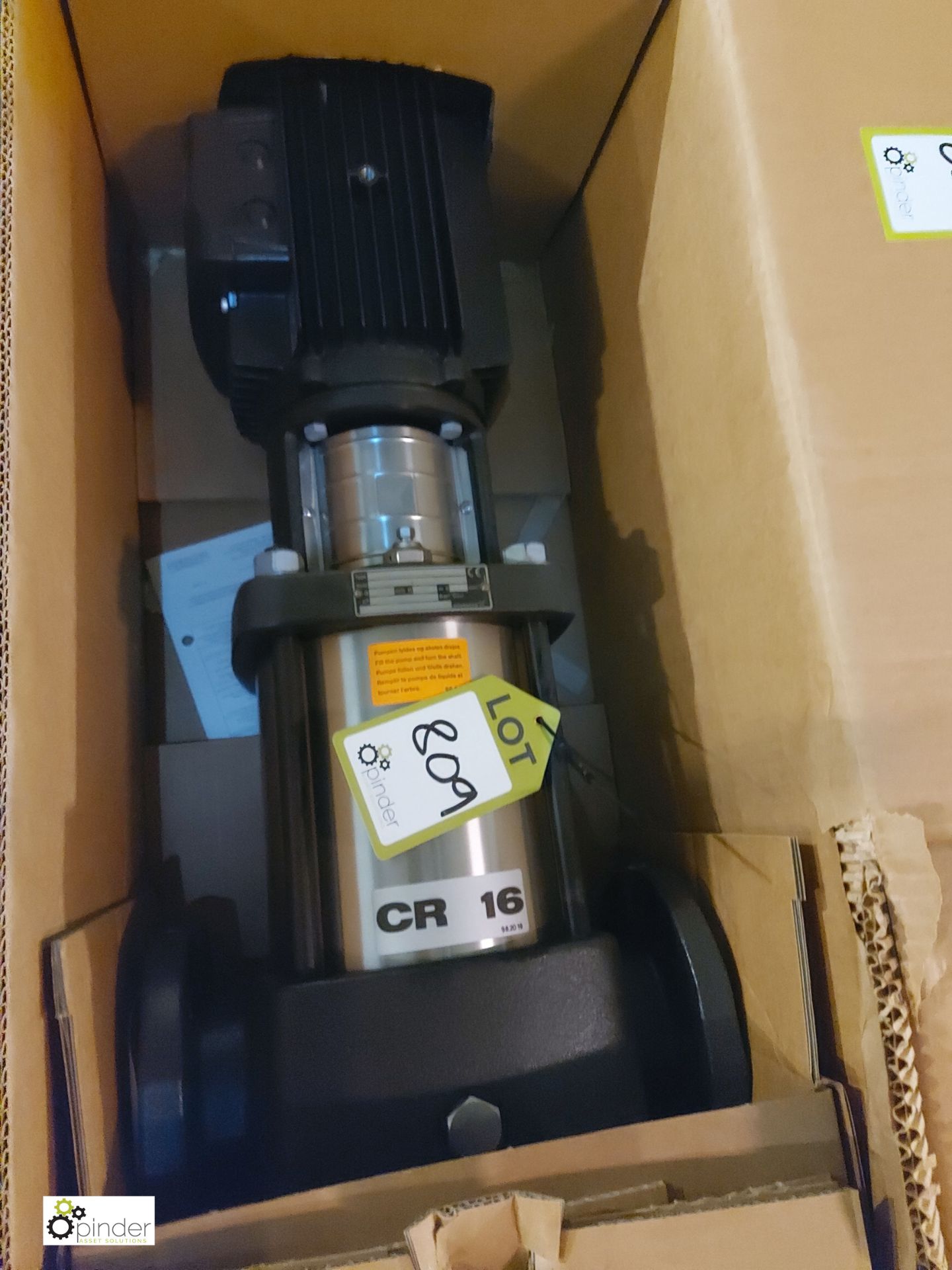 Grundfos CR16-30/2 A-F-A BUBU Pump, 16m³/hr (please note there is a lift out fee of £5 plus VAT on