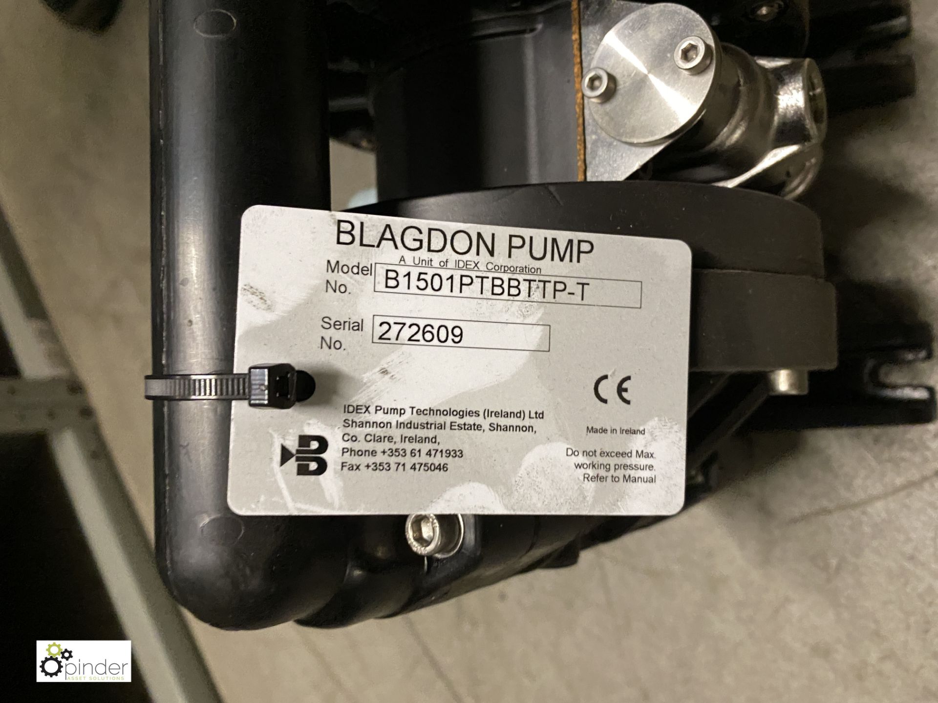 Blagdon Pumps B1501PTBBTTP-T Diaphragm Pump (pleas - Image 2 of 2
