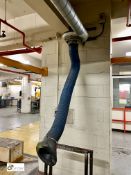 Nederman Extraction Fan and flexible arm (located