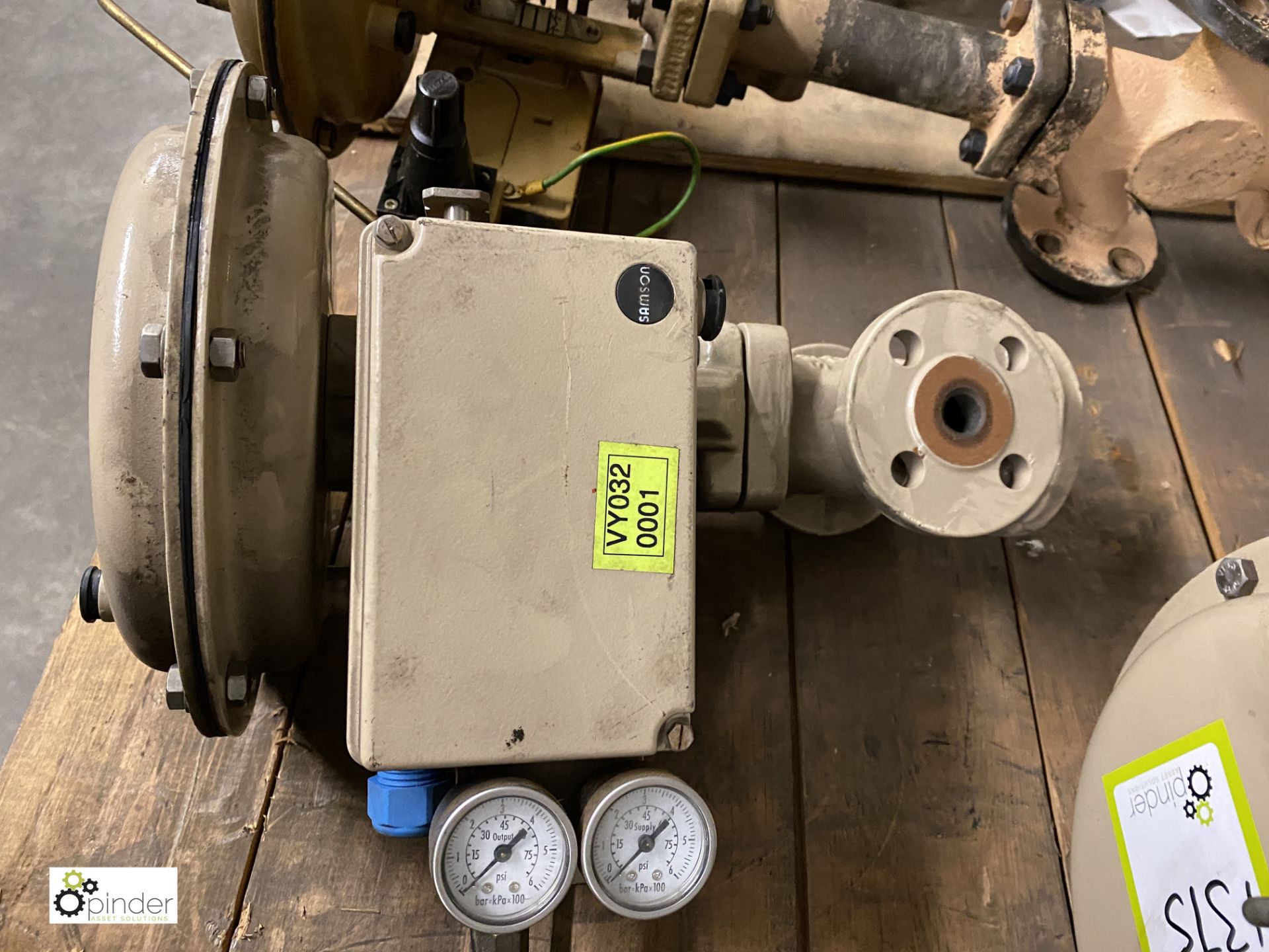 Samson pneumatic Control Valve (VY032) (please not - Image 3 of 4