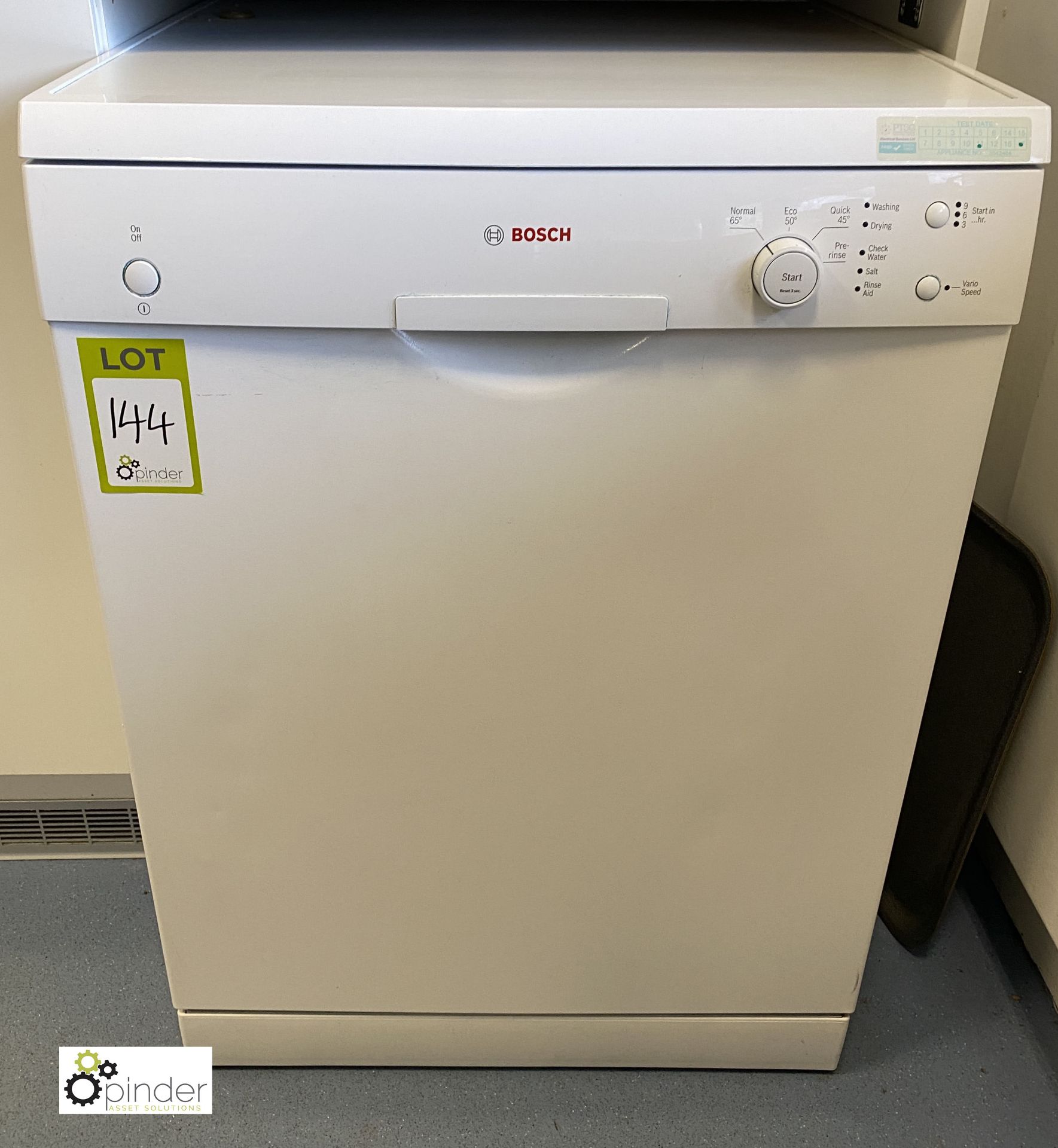 Bosch Dishwasher (located in First Floor Contact Centre)