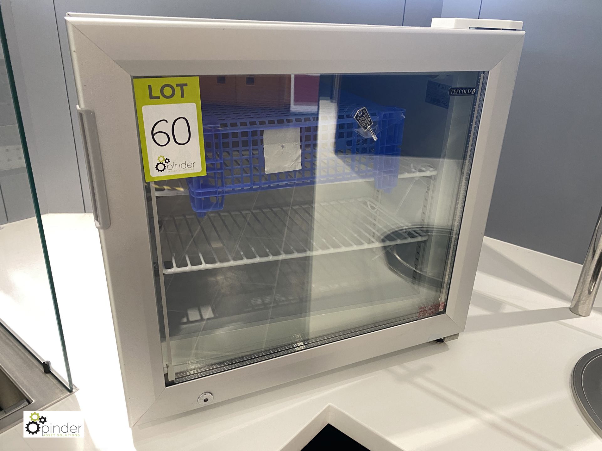 Tefcold UF50G counter top Freezer, 240volts, with key (located in Restaurant)