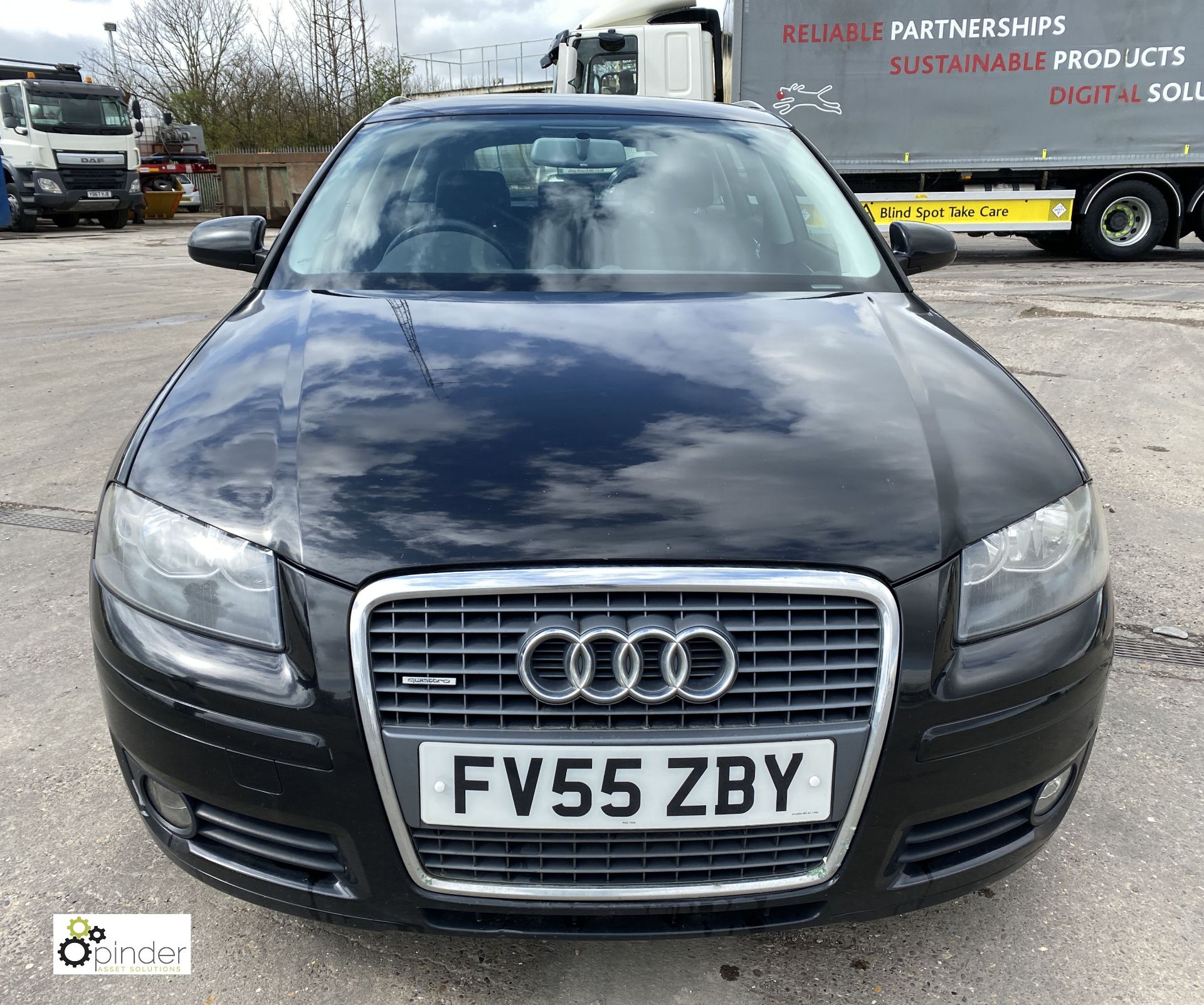 Audi A3 Sport 2.0 TDI quattro 5-door Hatchback, registration: FV55 ZBY, date of registration: 9 - Image 3 of 13