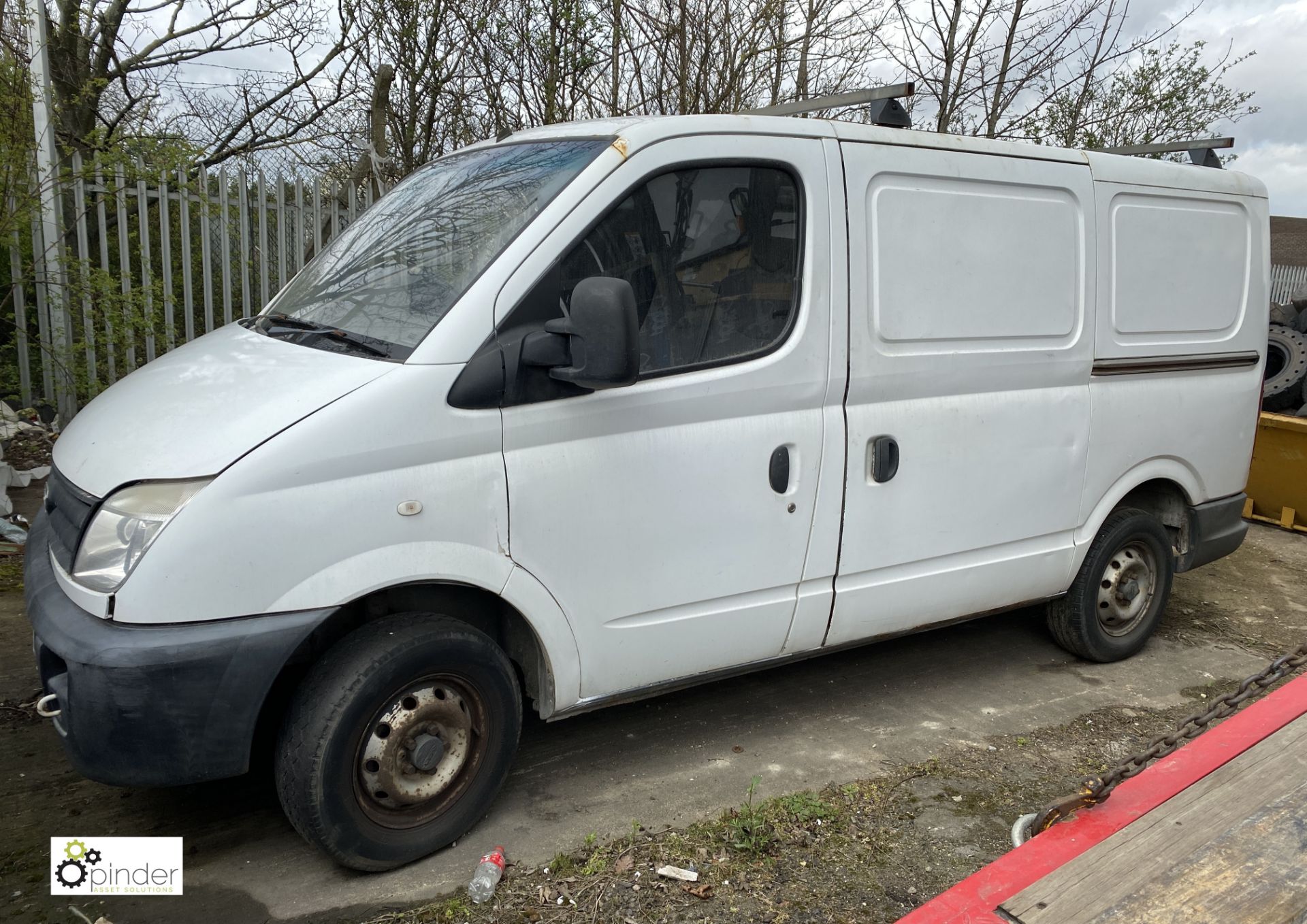 LDV Maxus 2.5 Panel Van, registration: YX55 ANF, date of registration: 13 September 2005,