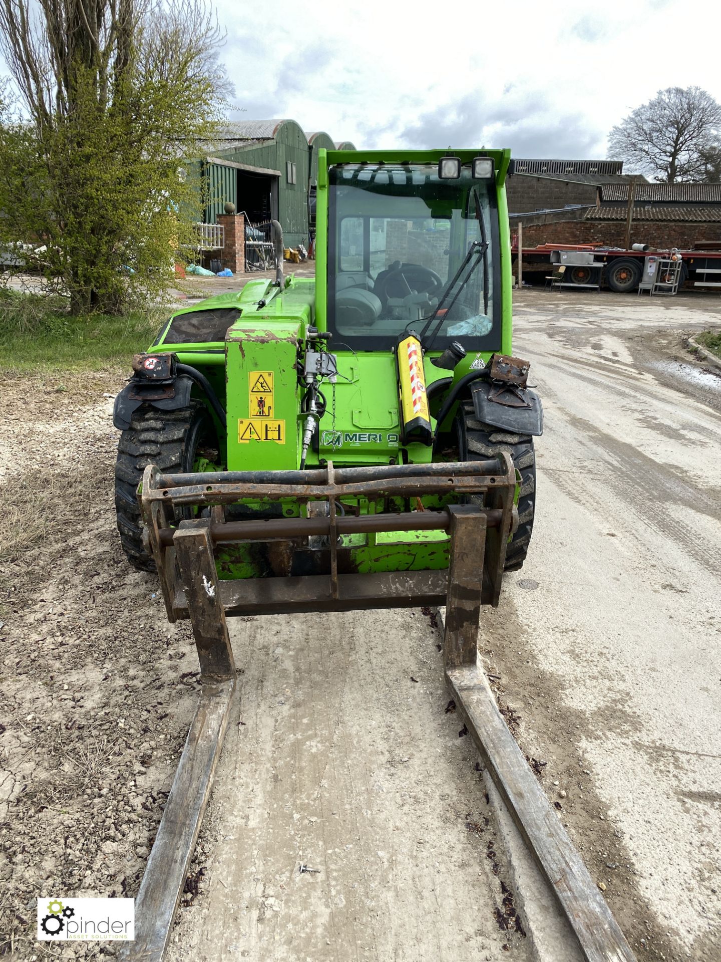 Merlo P27.6plus Telehandler, max capacity 2700kg, 3750hours, lift height 6000mm, year 2017, - Image 11 of 19