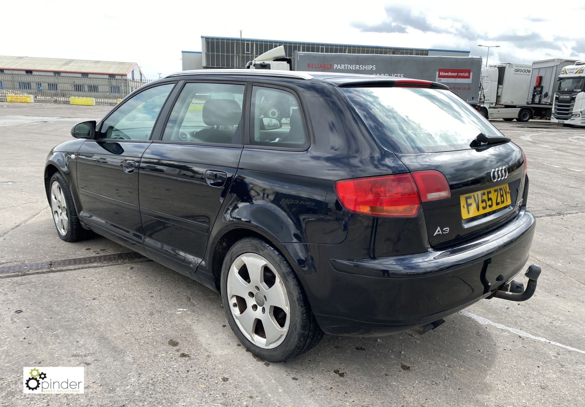 Audi A3 Sport 2.0 TDI quattro 5-door Hatchback, registration: FV55 ZBY, date of registration: 9 - Image 5 of 13