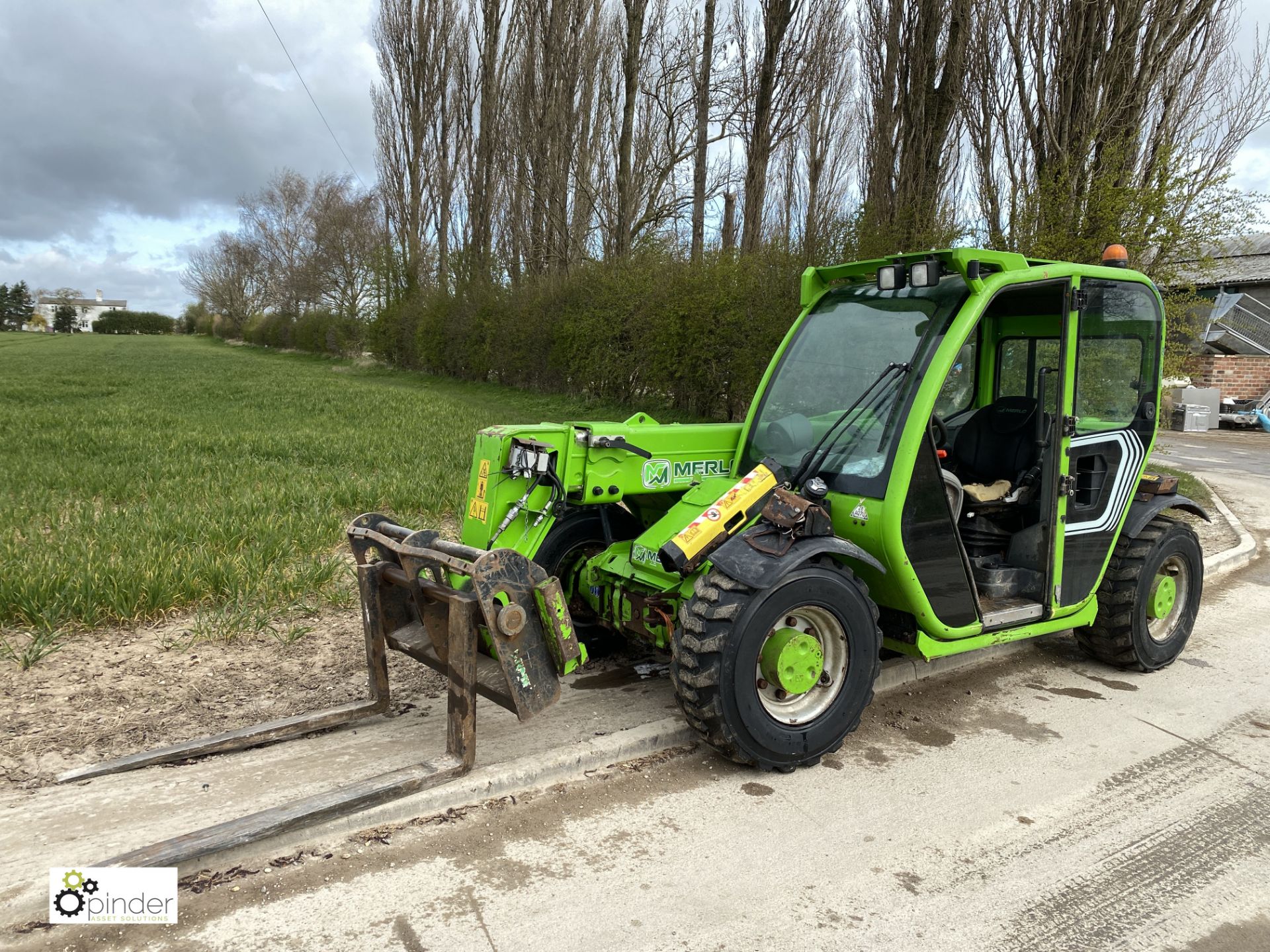 Merlo P27.6plus Telehandler, max capacity 2700kg, 3750hours, lift height 6000mm, year 2017, - Image 19 of 19