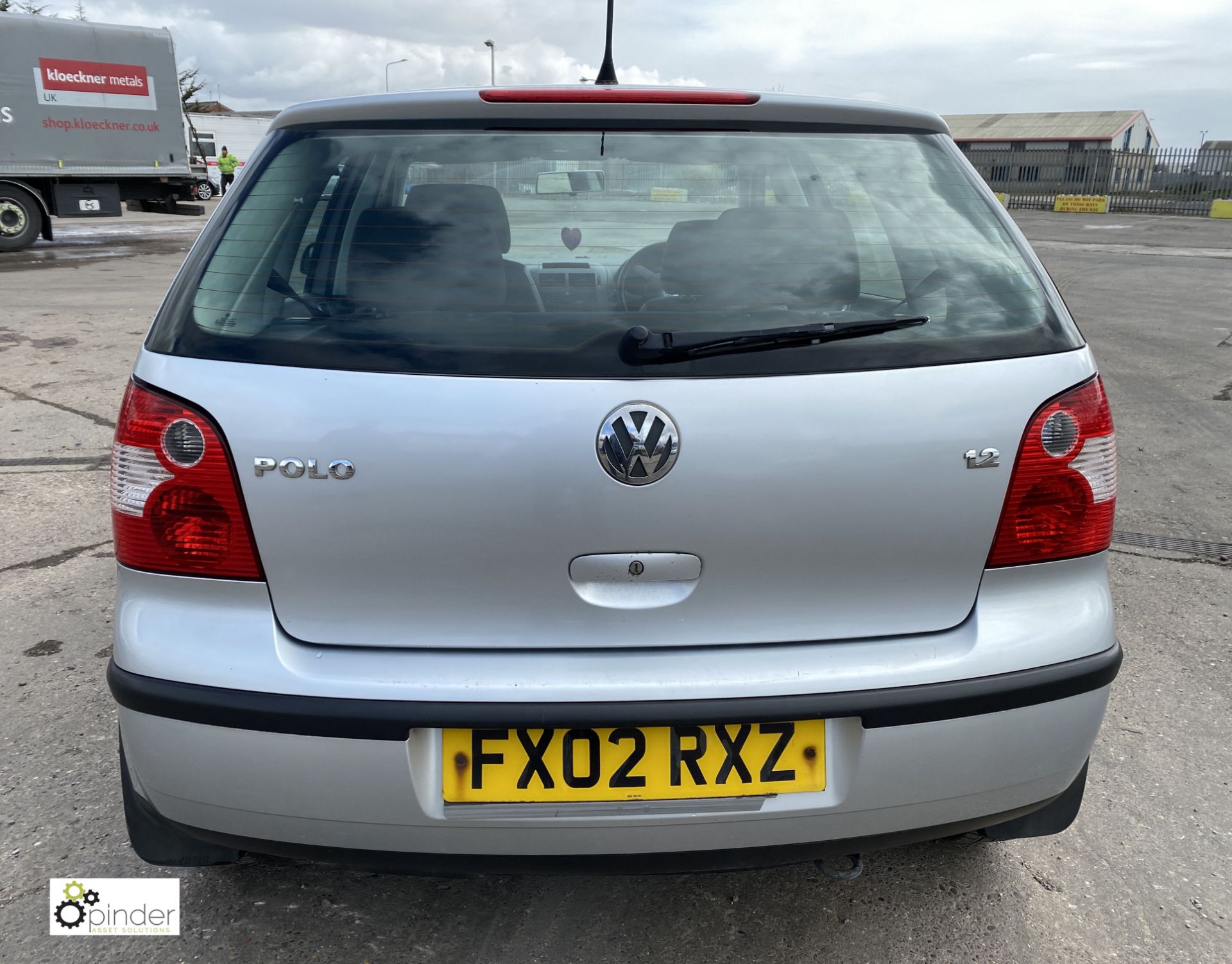 VW 1.2S petrol 5-door Polo, registration: FX02 RXZ, date of registration: 8 March 2002, odometer: - Image 5 of 12