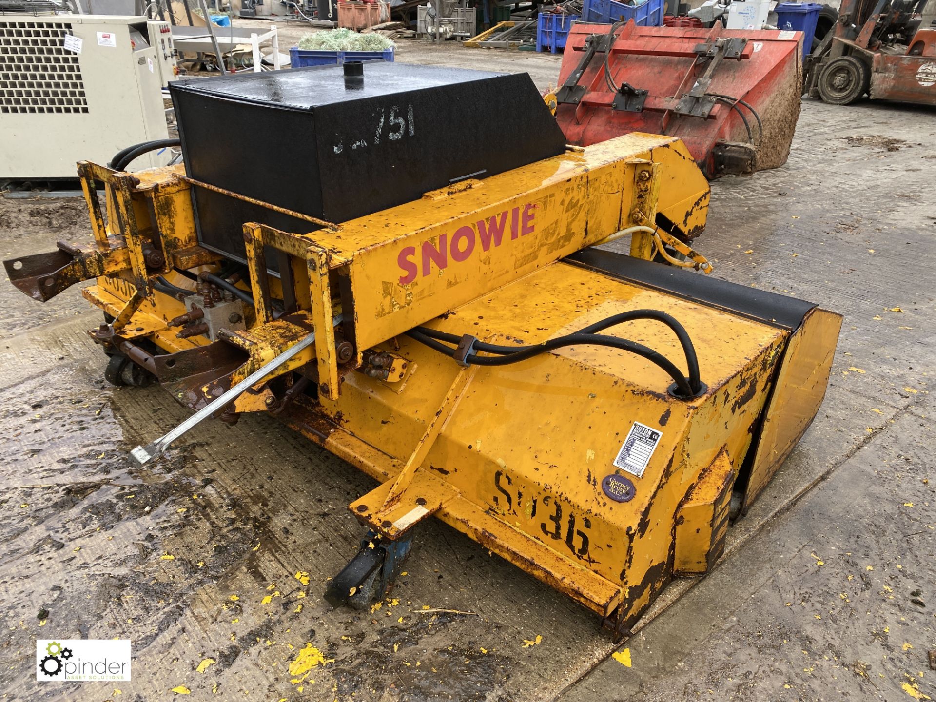 Suton FSC7 Sweeper Attachment, serial number 15874, year 2000 (location: Croxton)