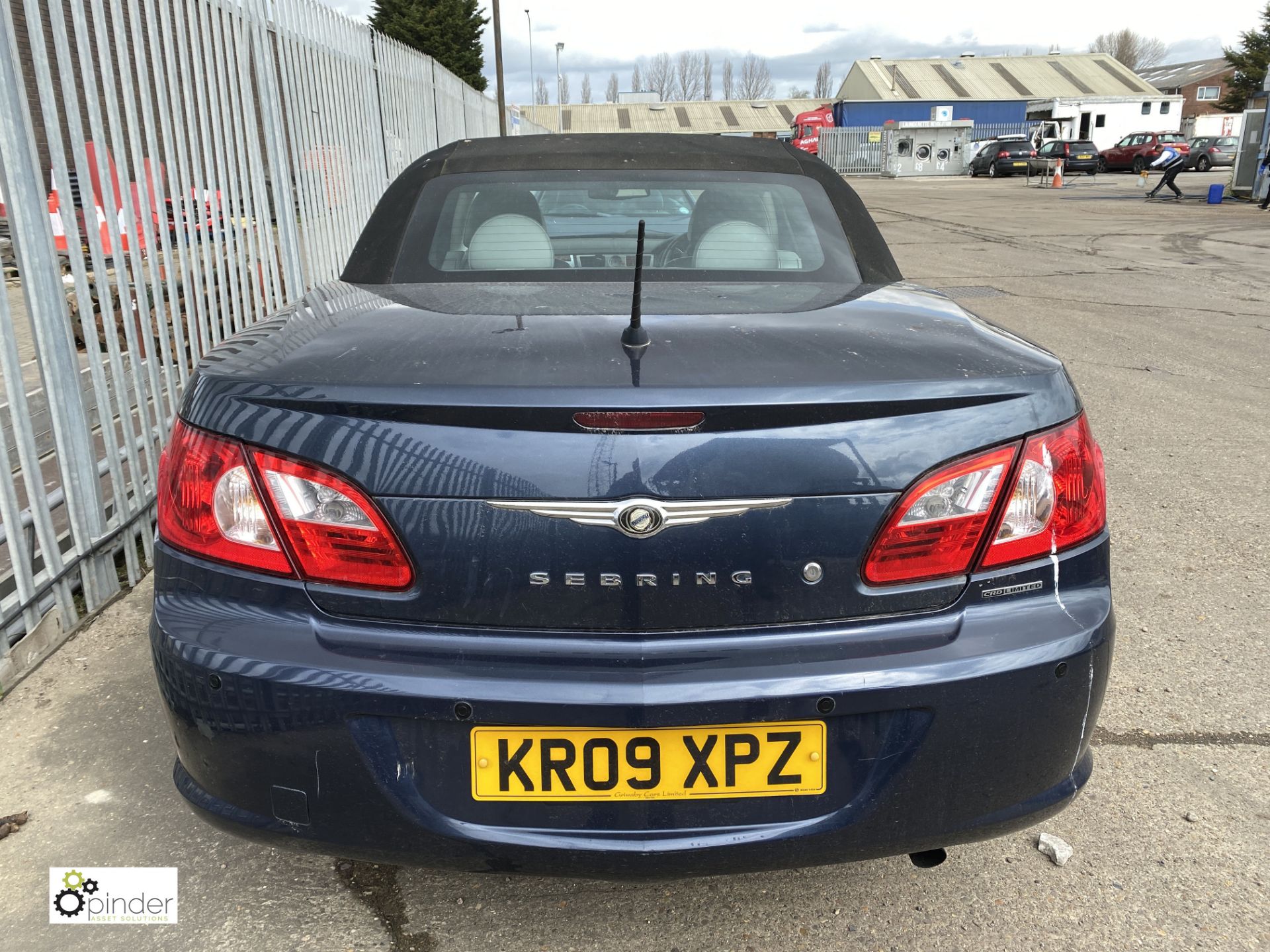 Chrysler Sebring 2.0 CRD Limited 2-door Convertible, registration: KR09 XPZ, date of registration: - Image 4 of 8