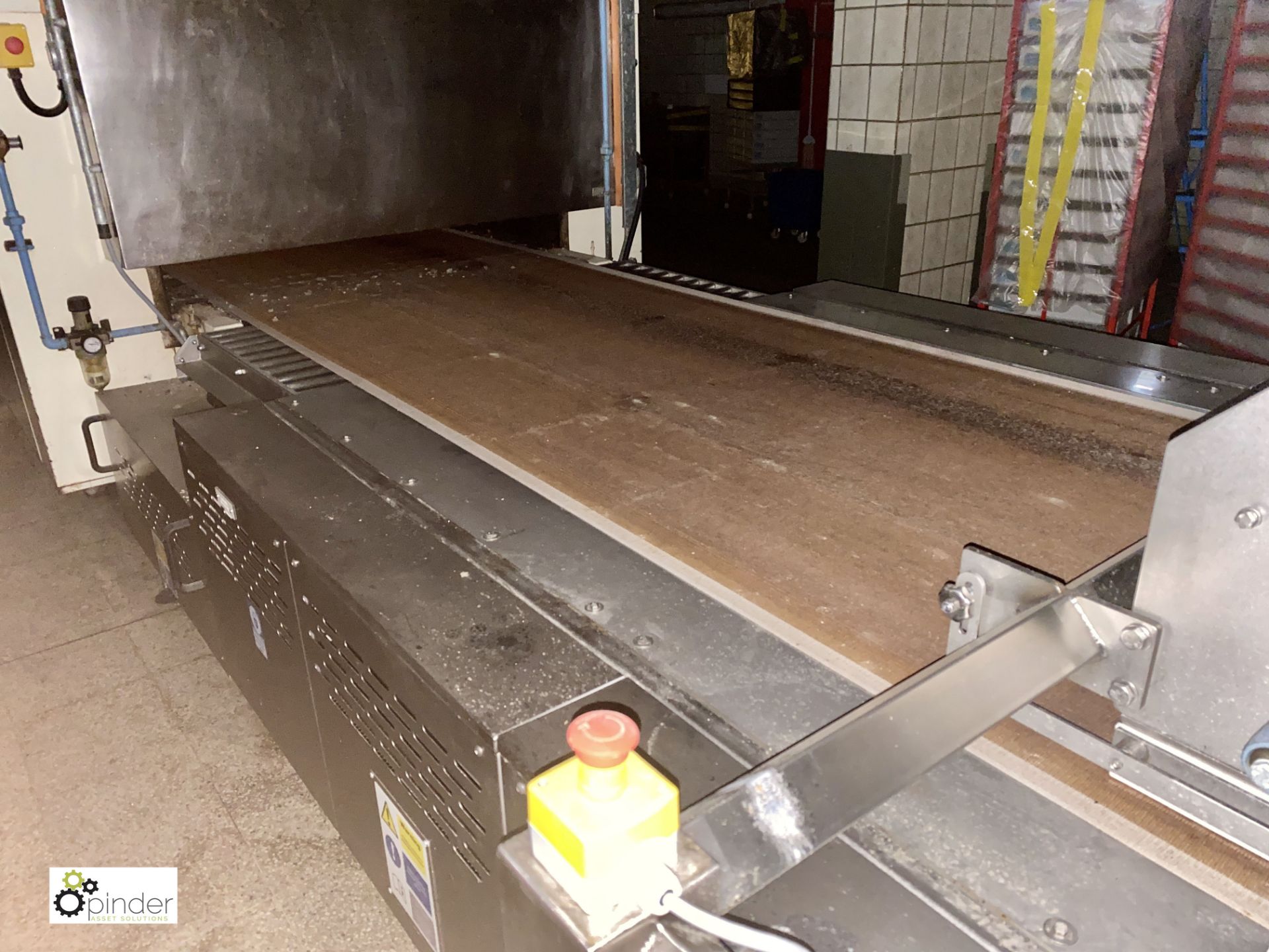 Spooner 3-compartment Conveyor Oven, variable temperature and speed, 1500mm belt width, serial - Image 6 of 31