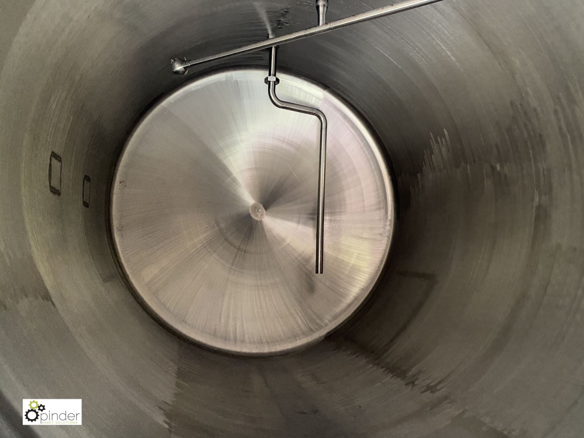 Stainless steel Tank, 1500mm diameter x 2100mm length (location: Croxton) (please note there is a - Image 5 of 7