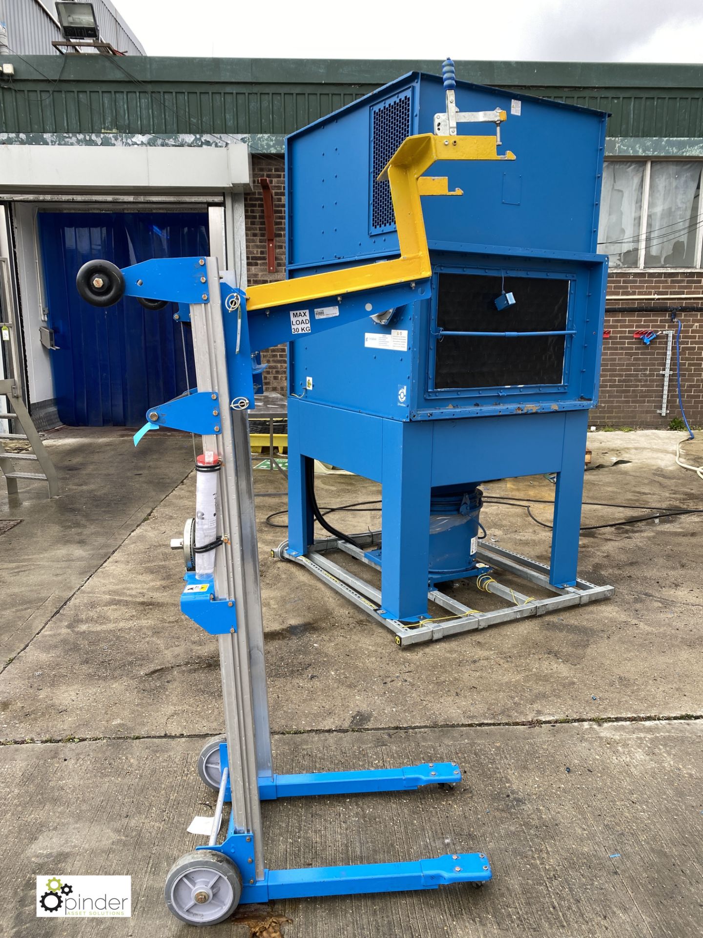 Genie Lift mobile hand operated Lifter, 30kg capacity, no crank handle (please note there is a - Image 4 of 5