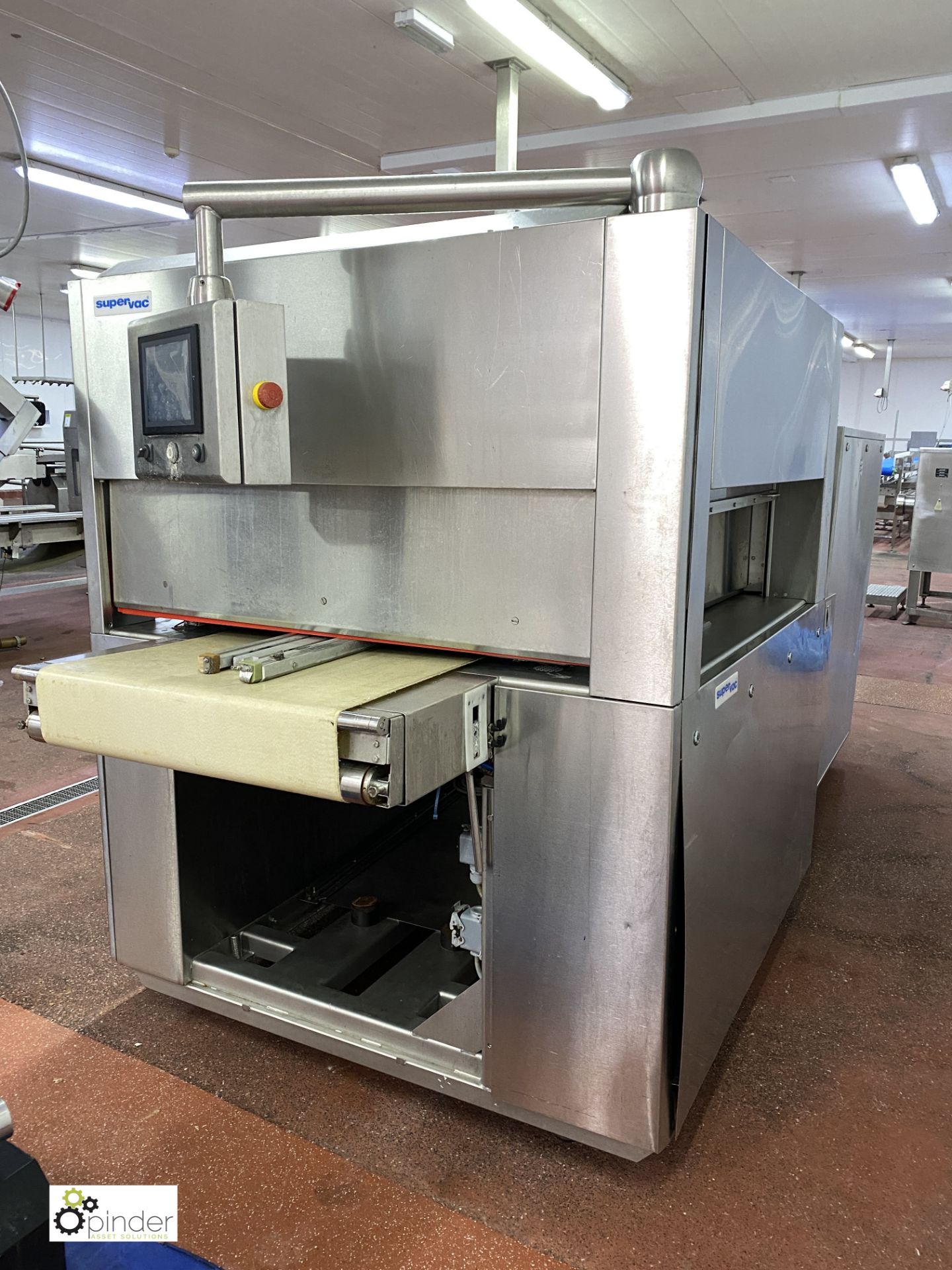 Supervac GK842B Belt Vacuum Chamber Packaging Machine, year 2009, serial number 209009, 400volts, - Image 5 of 9