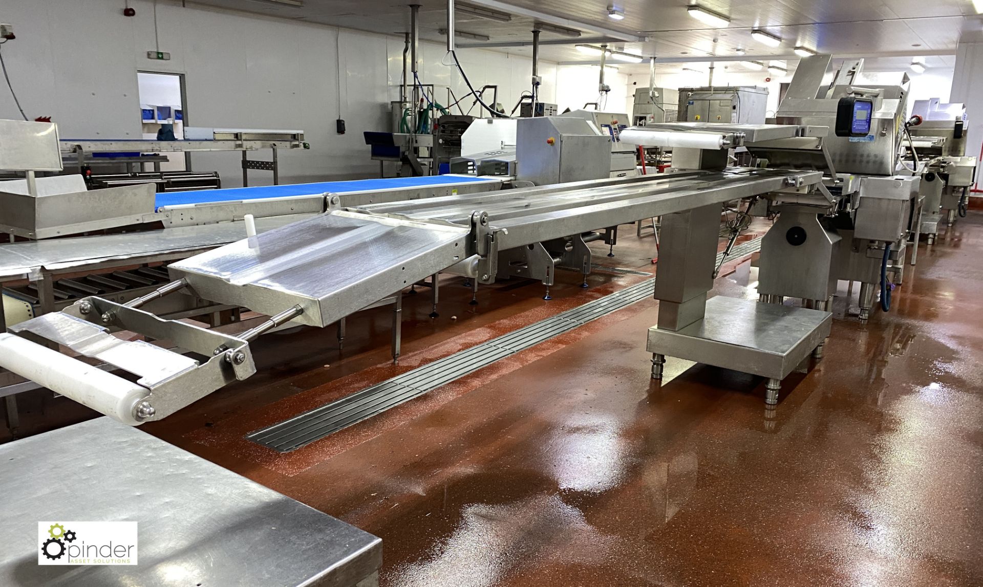 Weber type CCS402 Meat Slicing Line, 400volts, year 2006, serial number 518, with touch control - Image 11 of 15