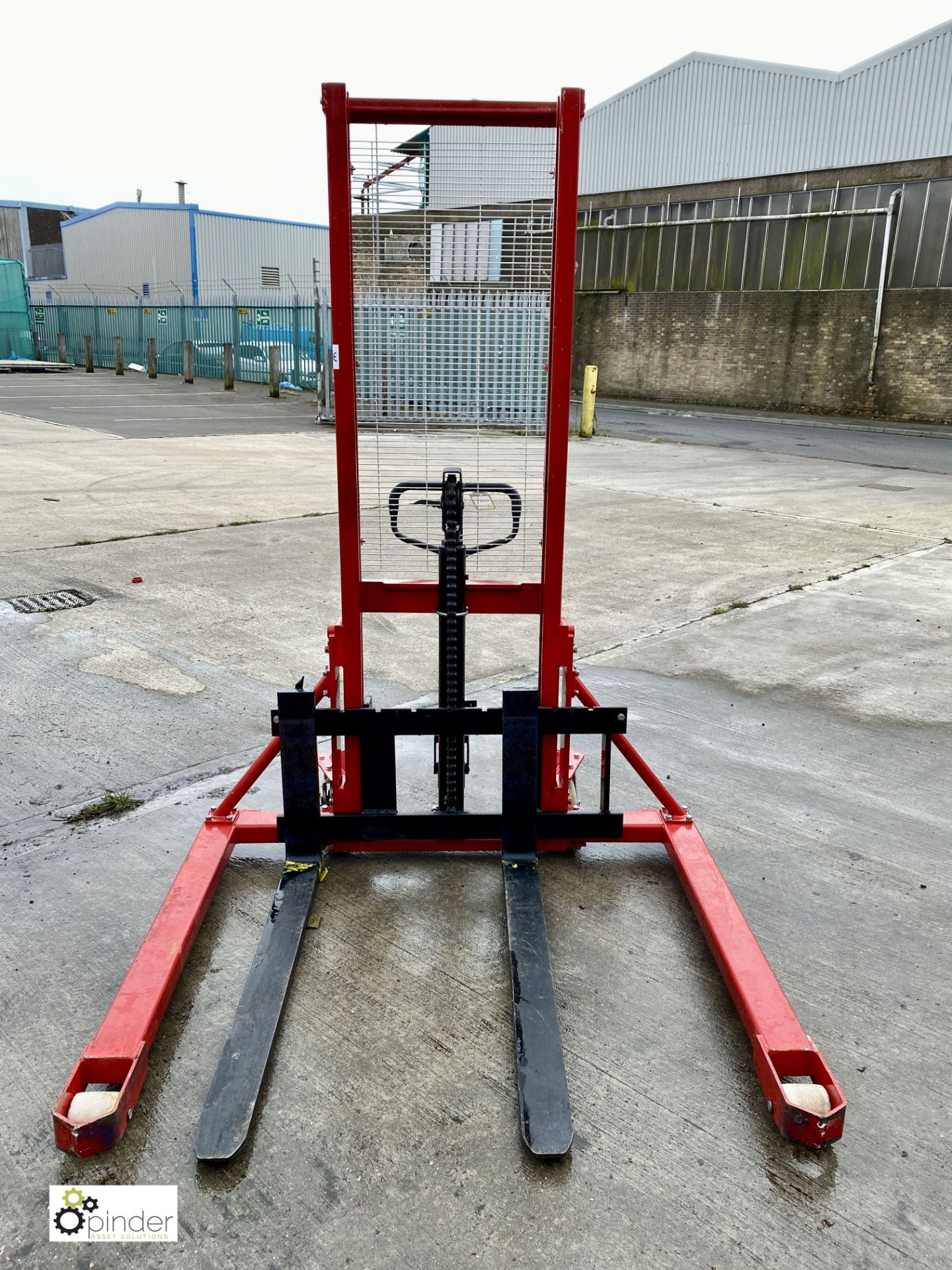 Lift Mate mobile Pallet Stacker, 1000kg capacity, 1600mm lift height, year 2011 (please note there - Image 3 of 6