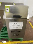 Syspal stainless steel Food Waste Bin (please note there is a lift out fee of £5 plus VAT on this
