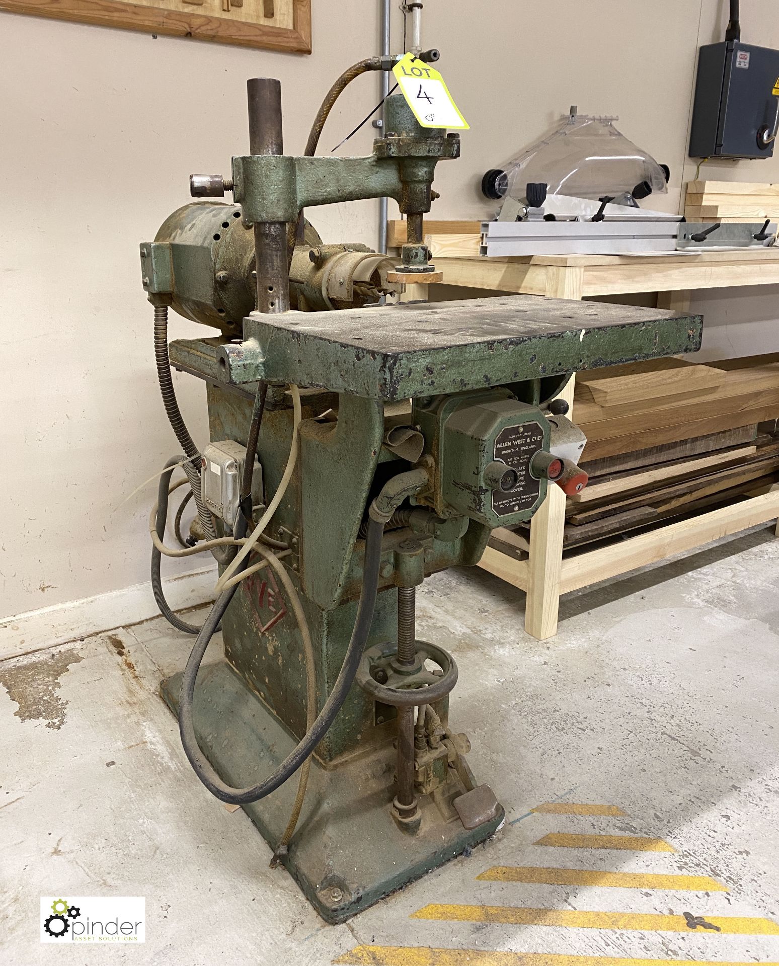 Rye BH10 3-spindle Borer, 415volts