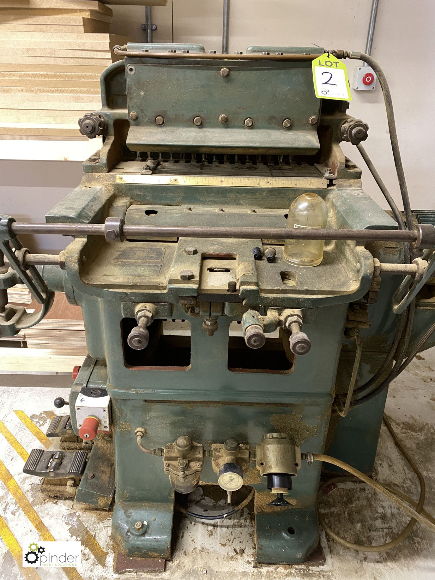 Brookman 15RPM Dovetailer, 15-head, serial number 850, 415volts - Image 7 of 10