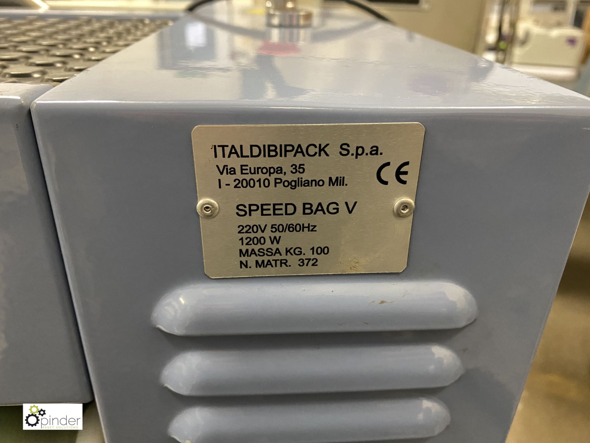 Italdibipack Promail Speed Bag V Bagging Machine, 220volts (please note there is a lift out fee - Image 5 of 6