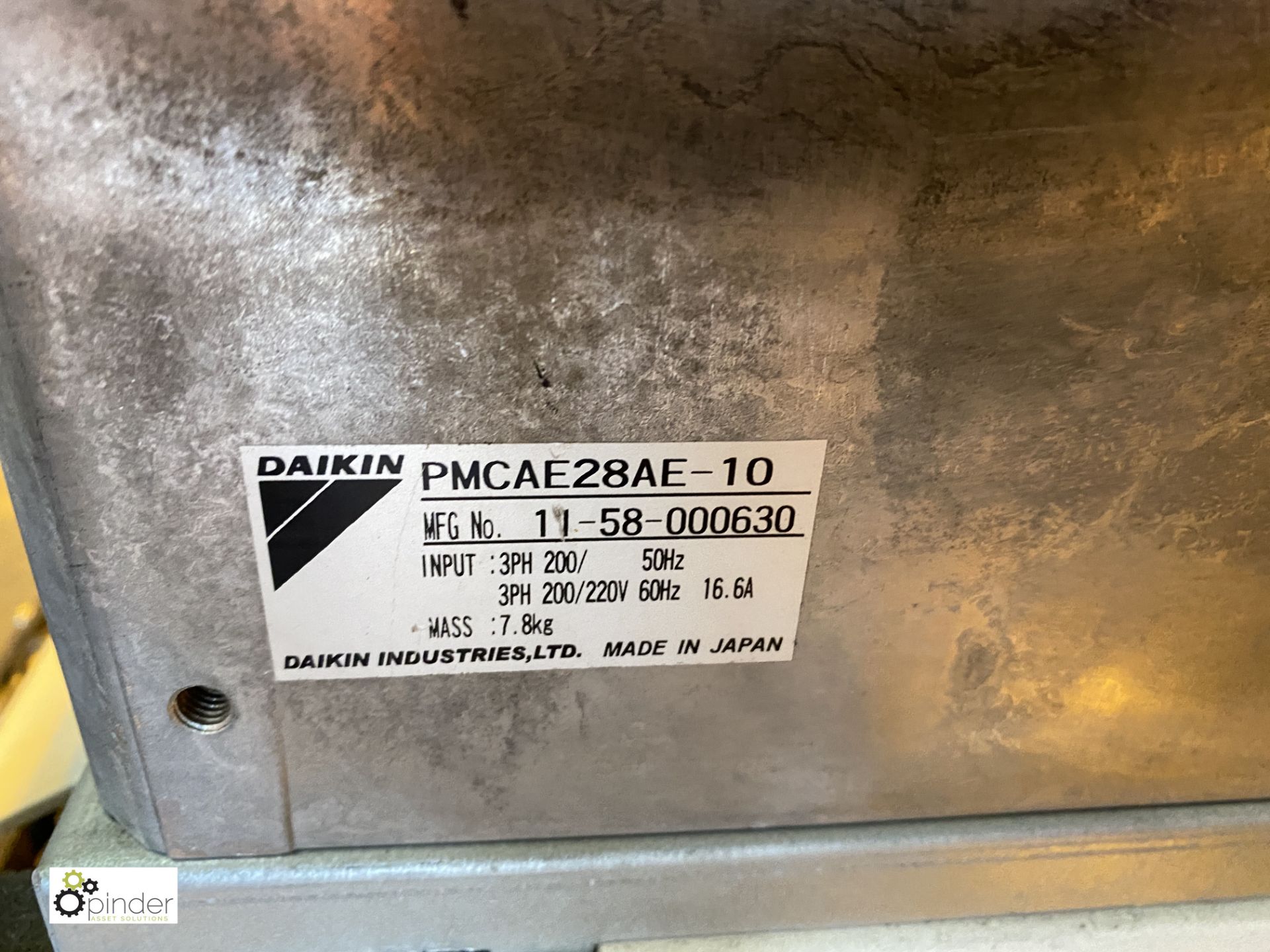 Daikin Hydraulic Power Pack (please note there is a lift out fee of £10 plus VAT on this lot) - Image 5 of 6