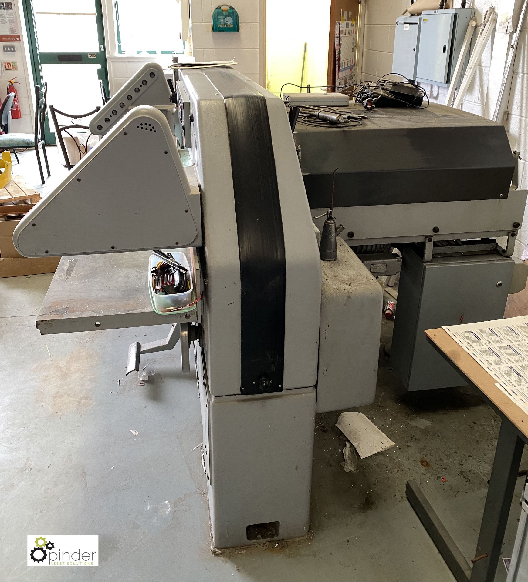 Schneider Senator Guillotine 92 PC 2 Guillotine, 920mm cutting width (this lot is located in - Image 8 of 10