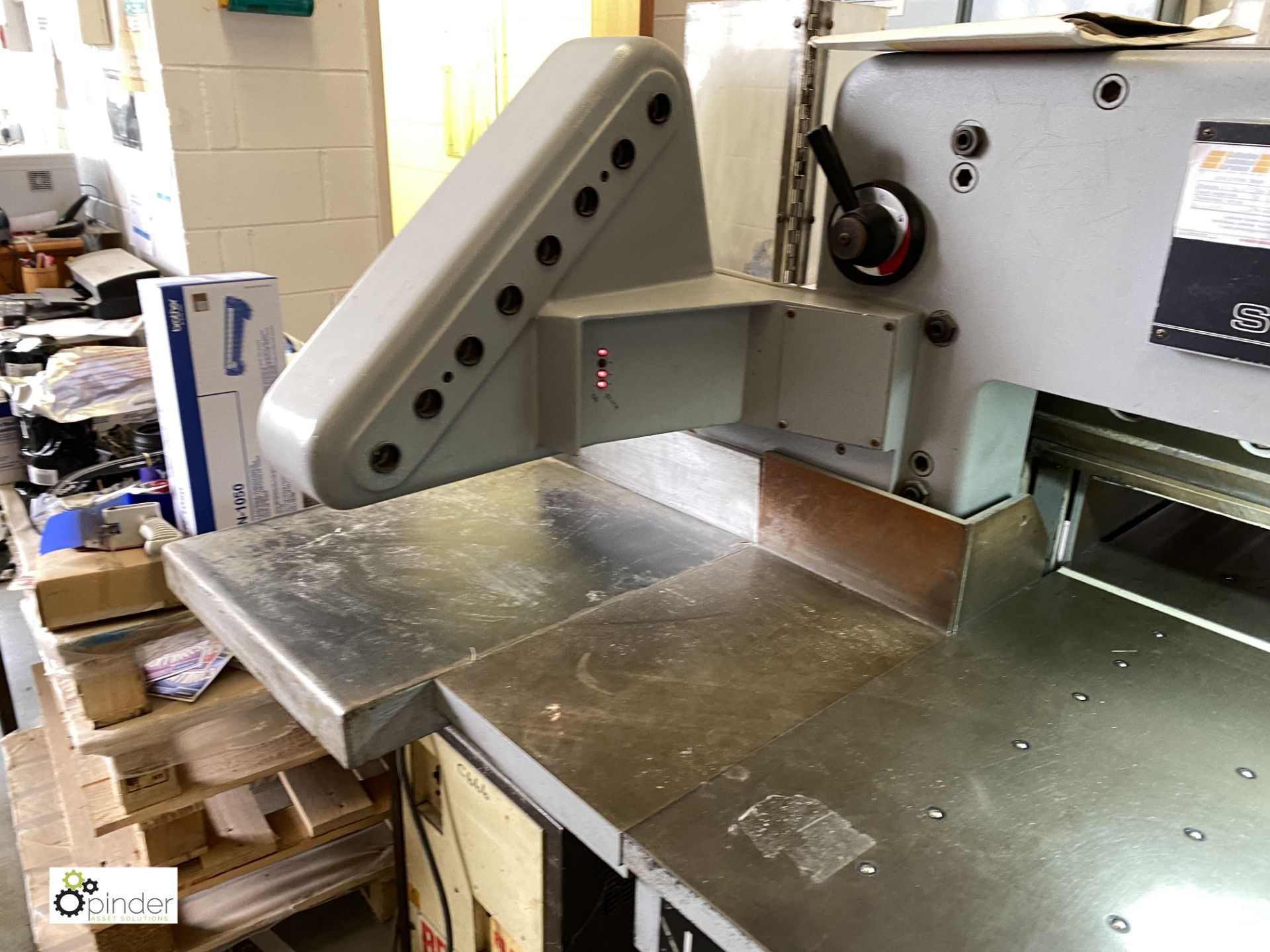 Schneider Senator Guillotine 92 PC 2 Guillotine, 920mm cutting width (this lot is located in - Image 5 of 10