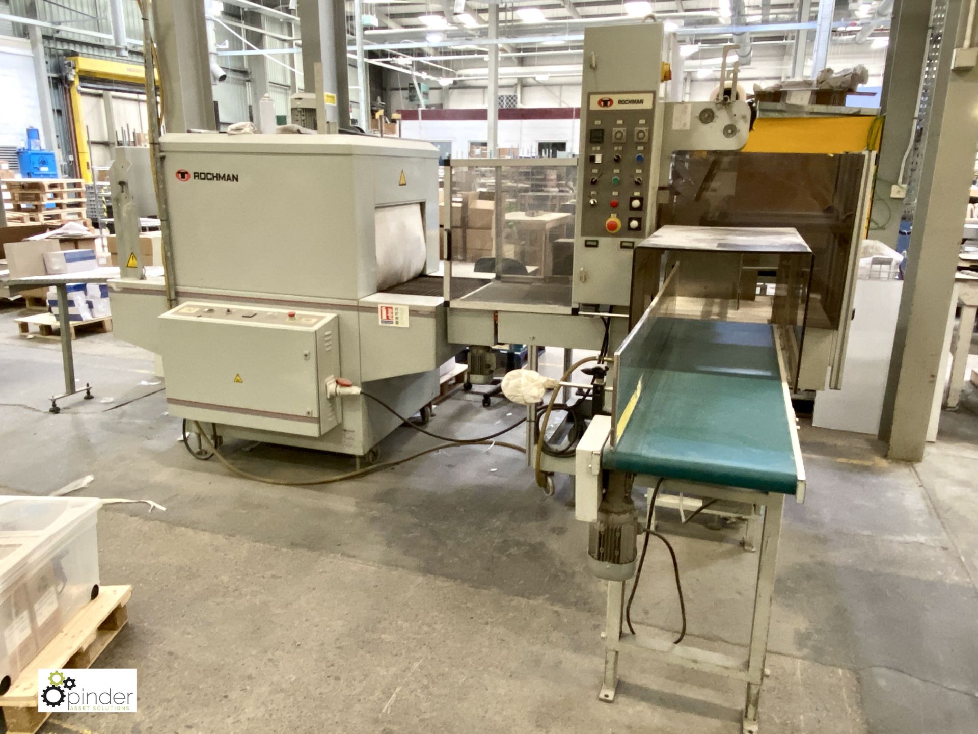 Rochman SVA60/35 Sleeve Sealer, 400volts, serial number 4881206, year 2007, with Rochman TR65/ - Image 3 of 15