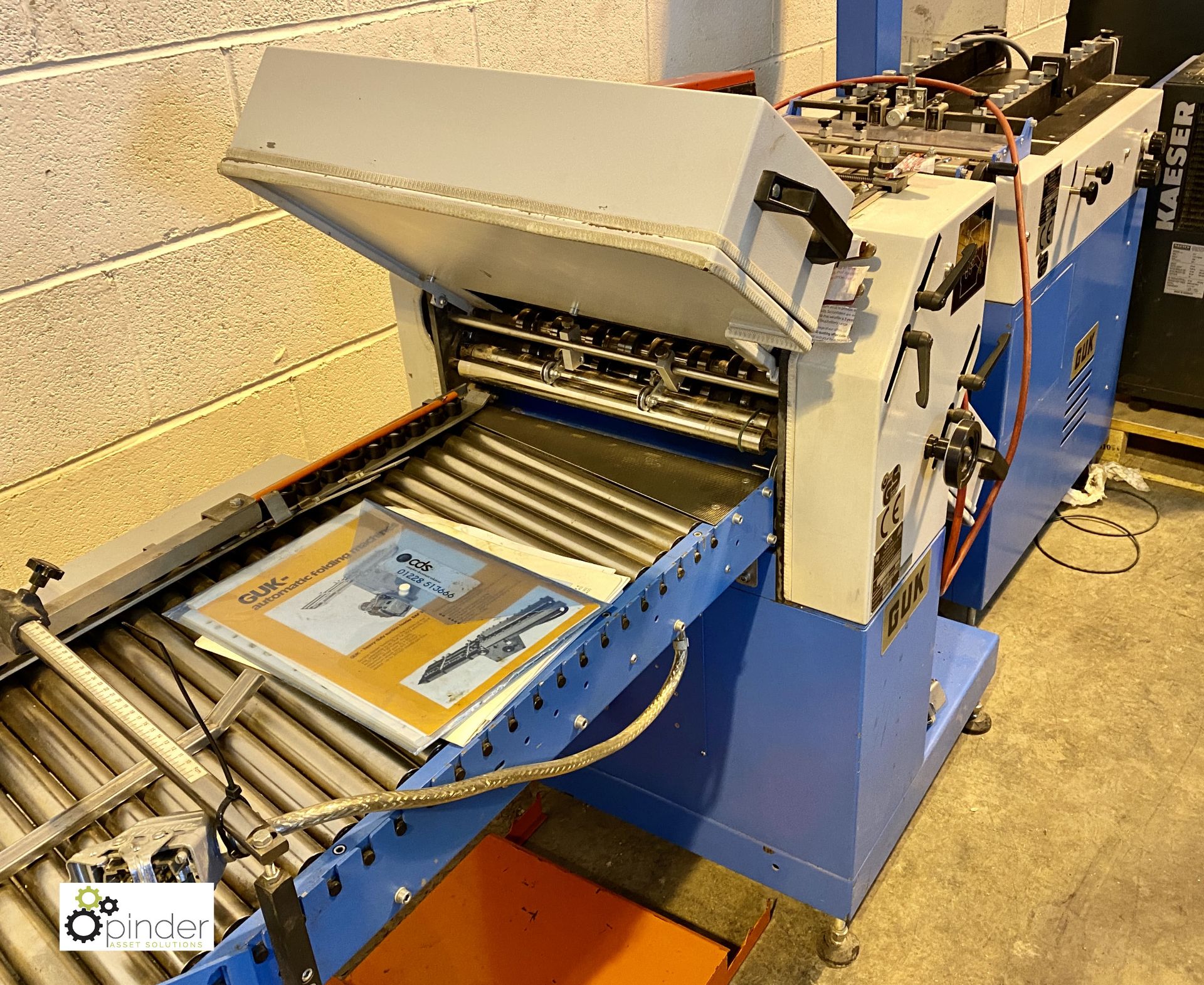 GUK FA45 Folding Line comprising continuous feeder, with counter, GUK FA36/4-4K fold unit, GUK - Image 11 of 20