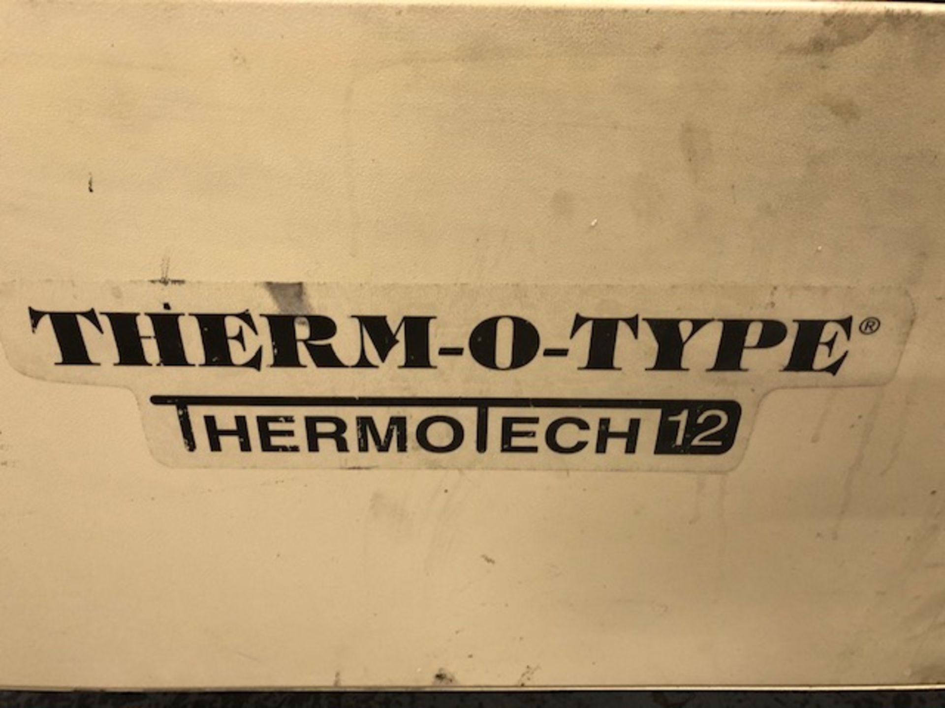Therm-o-Type TT12 Flittering Line, 208volts, seria - Image 3 of 12