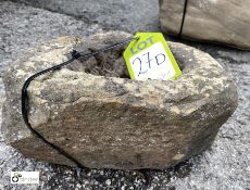 Original Victorian Yorkshire stone Trough